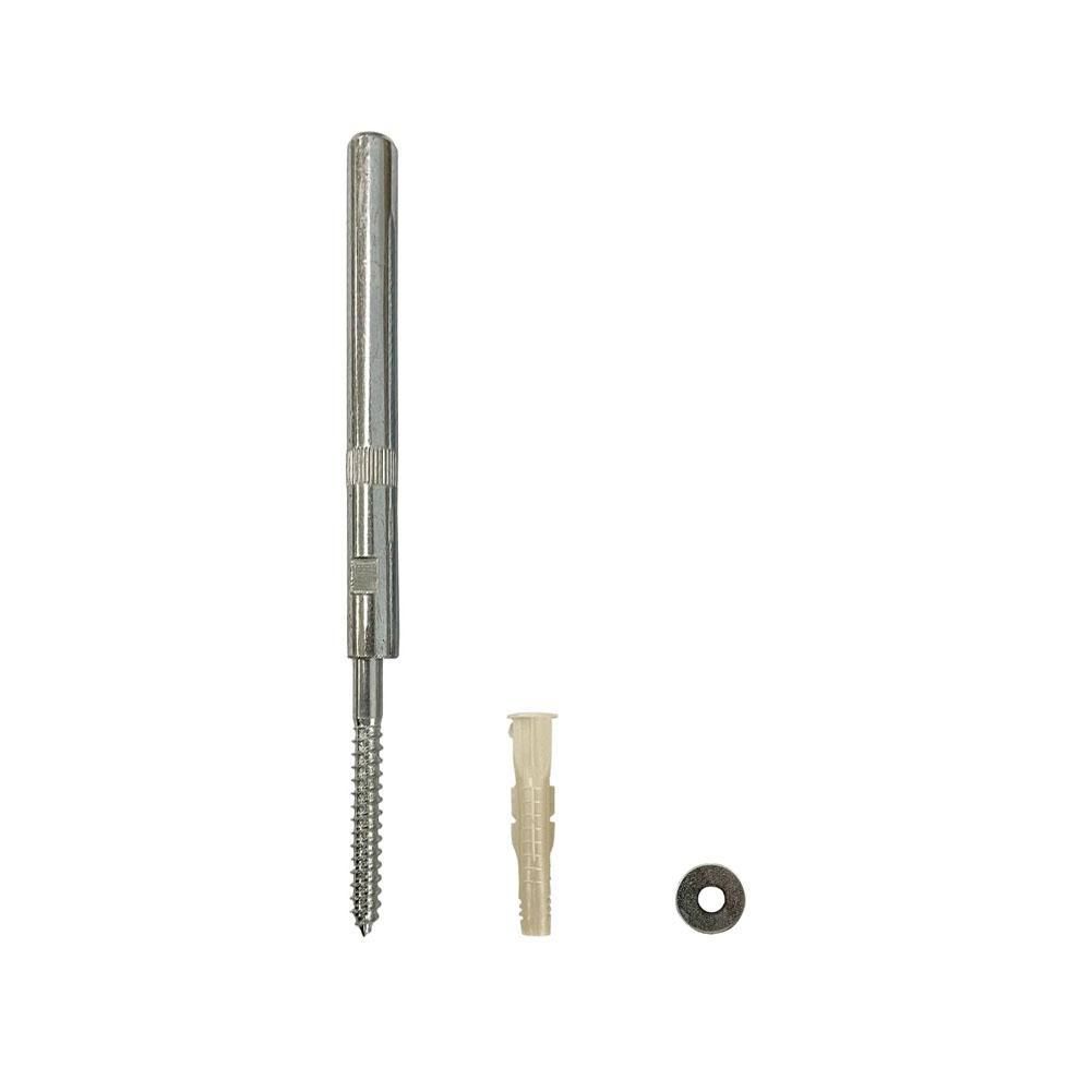 Robuuste plankdrager pin – 12 cm, 85 kg draagvermogen, verzinkt staal