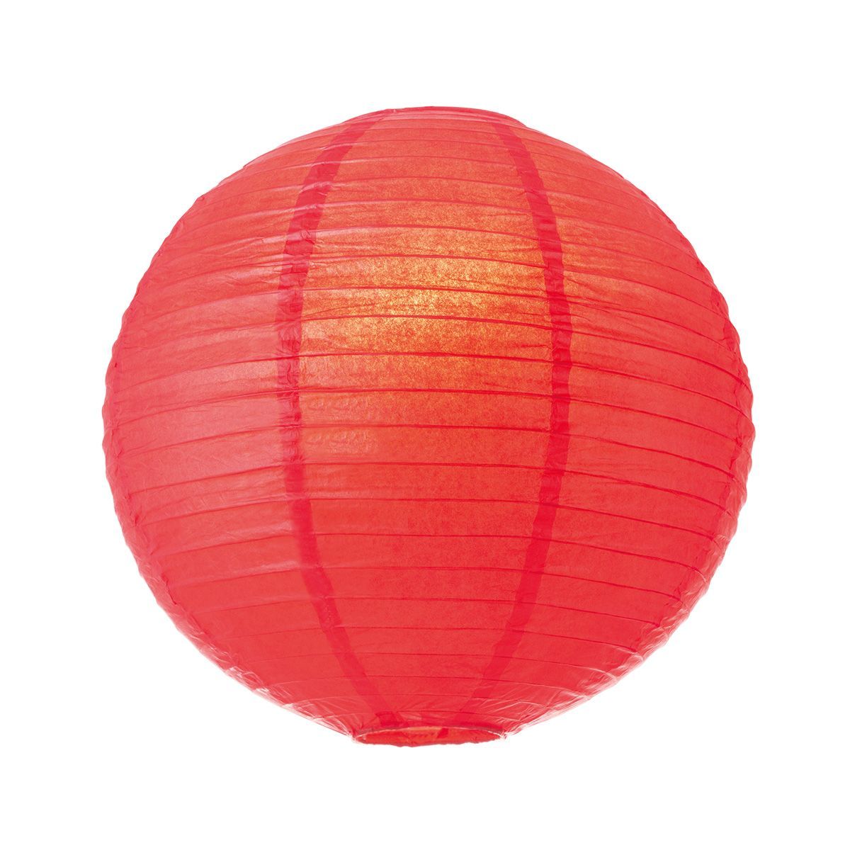 Rode papieren lampion Ø 40 cm – sfeermaker van Home sweet home