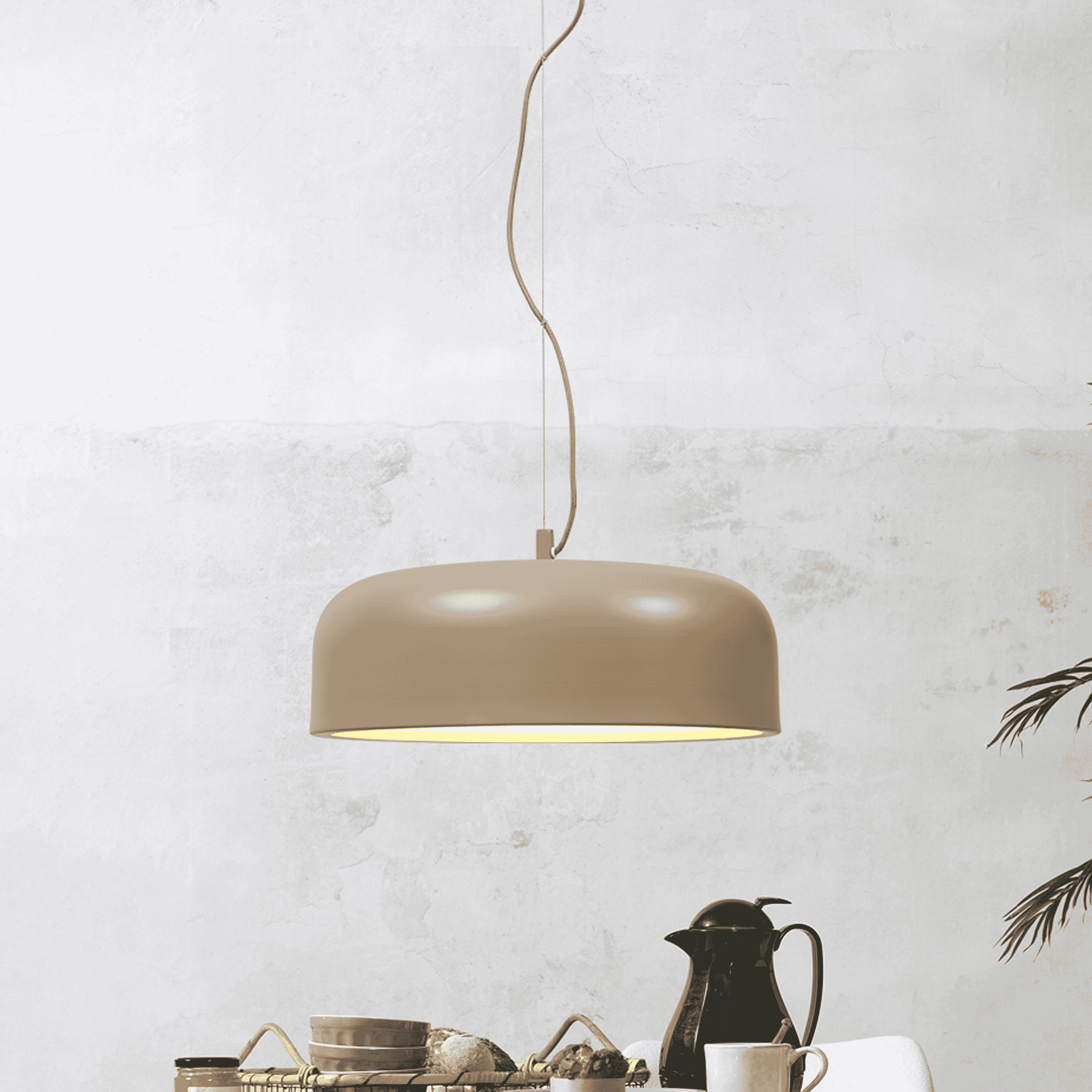 RoMi Hanglamp Marseille 48 cm – Zand, Zwart of Terra