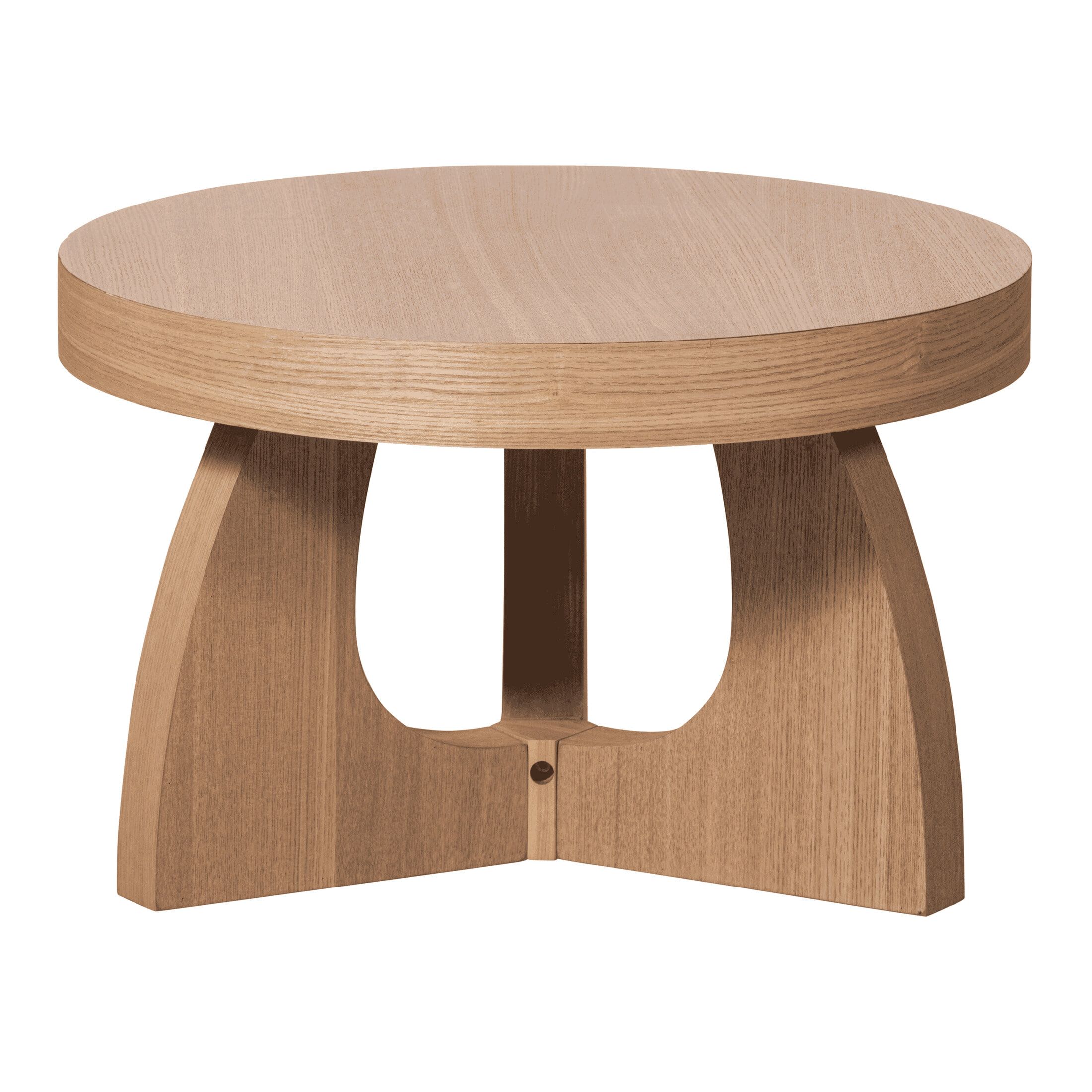 Ronde Bijzettafel Tala 55 cm – Natureel (Exclusive collectie) van WOOOD