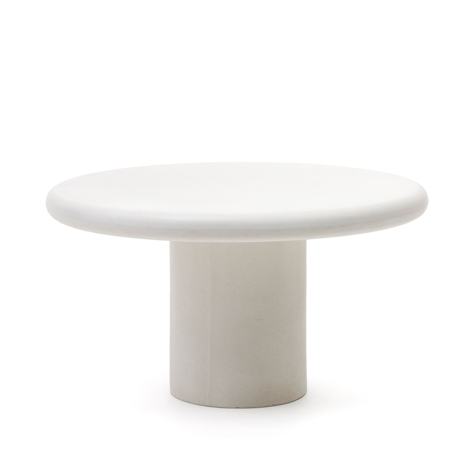 Ronde cement eettafel Addaia 140 cm – stijlvol buiten & binnen