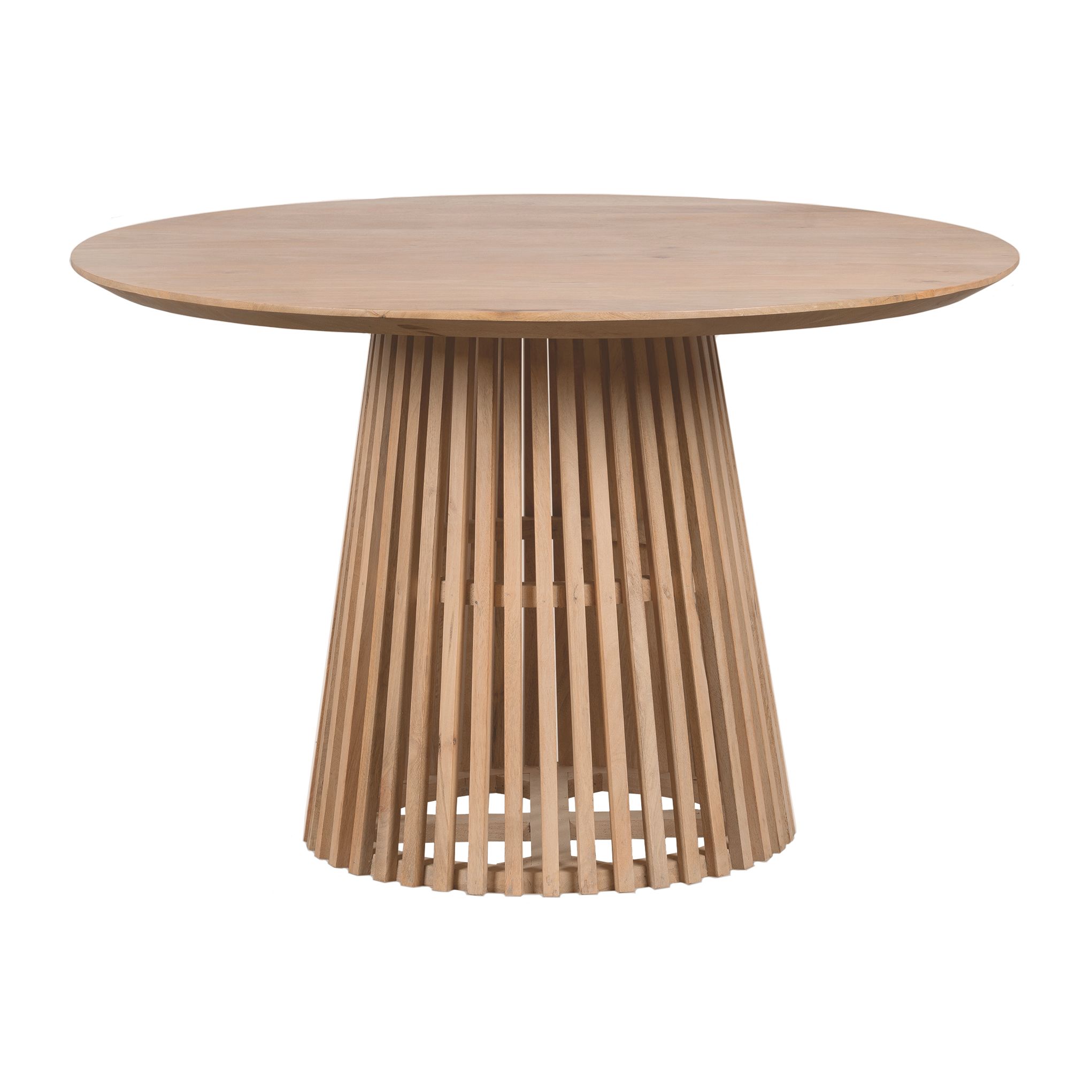 Ronde eettafel 120 cm van mangohout – Lewis & Loft Levi