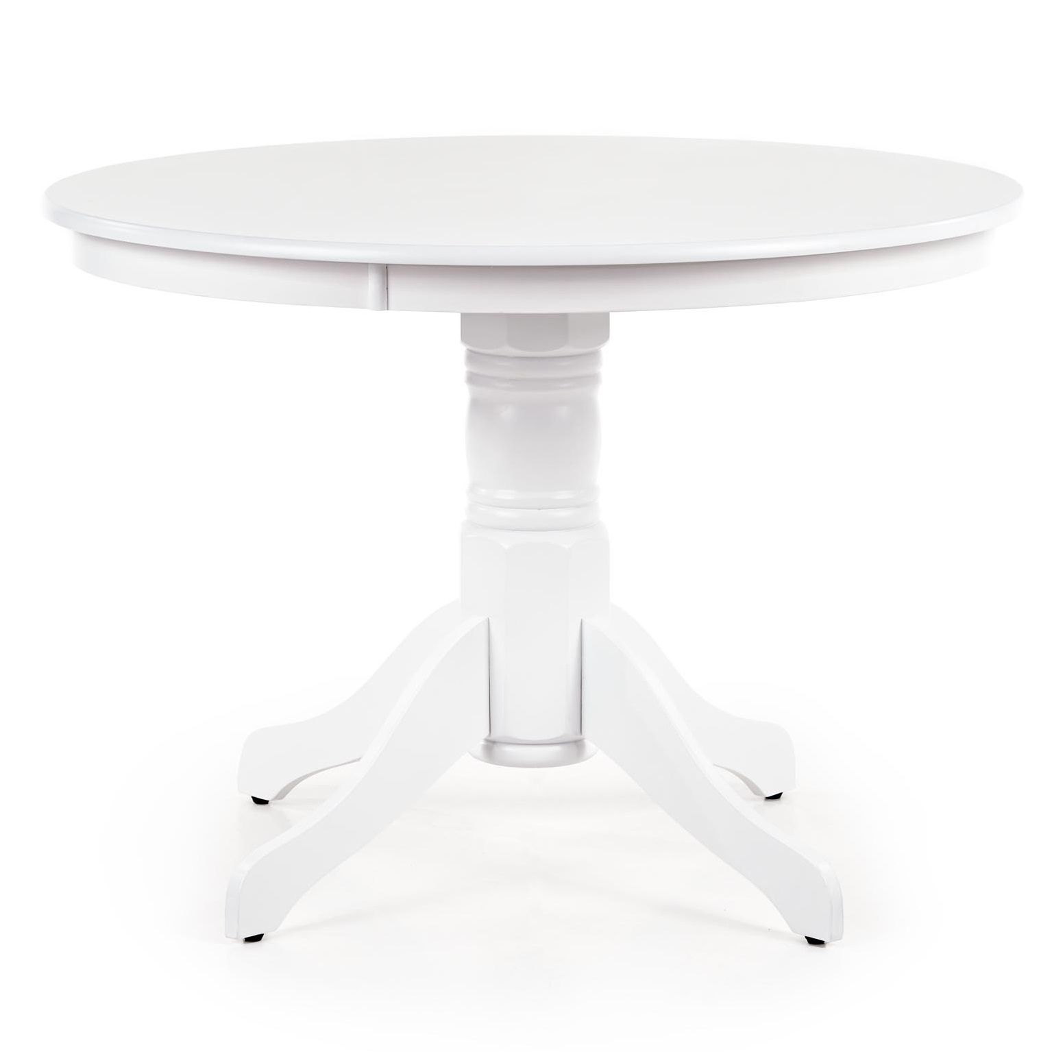 Ronde eettafel Gloster 106 cm – Strak wit design voor elk interieur
