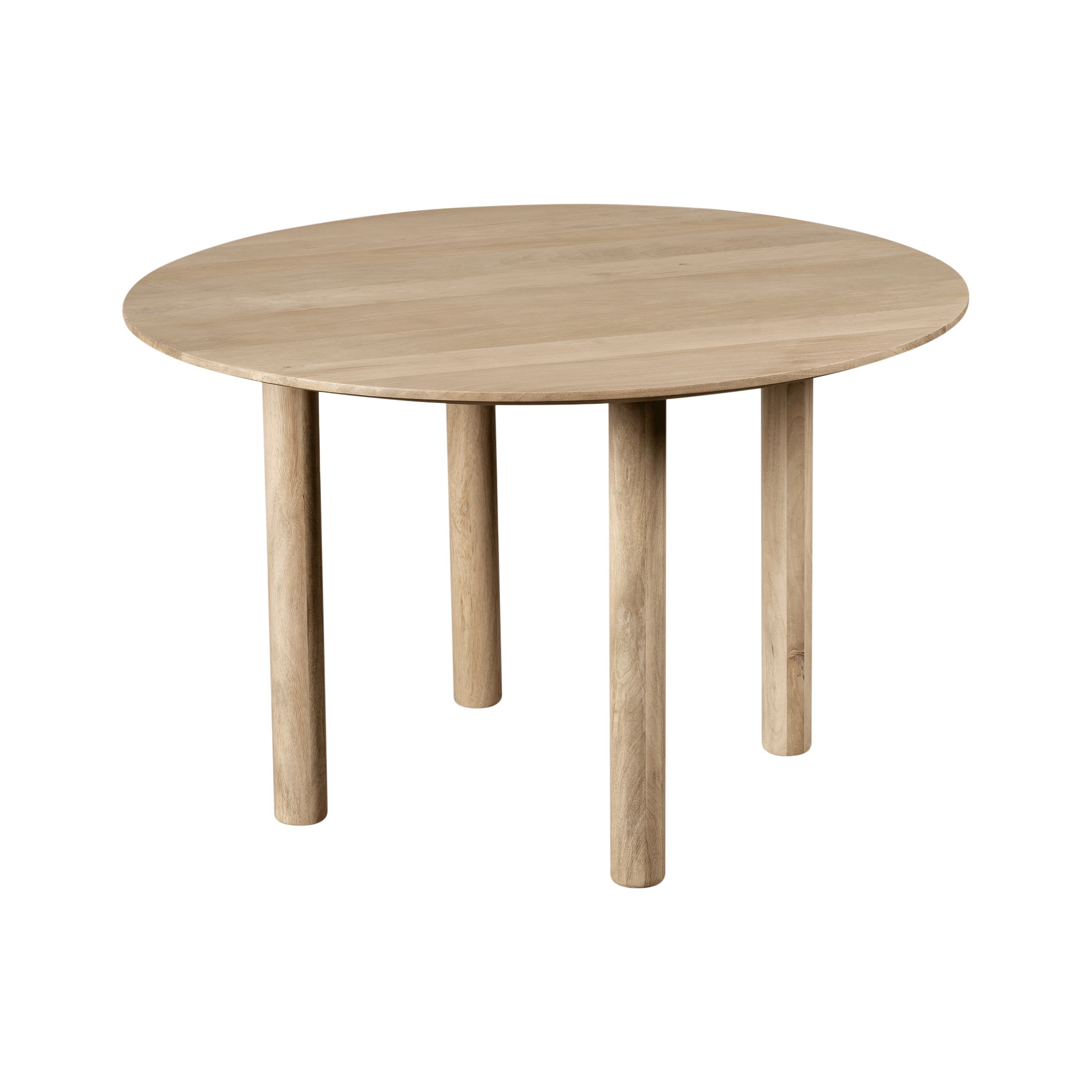 Ronde eettafel Lian van Lewis & Loft – 120 cm mangohout, duurzaam en stijlvol