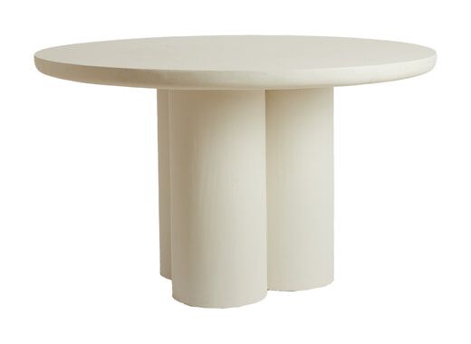 Ronde eettafel Mizuho 130 cm – Light & Living in crème