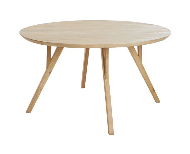 Ronde eettafel Quenza – 140 cm mangohout, naturel