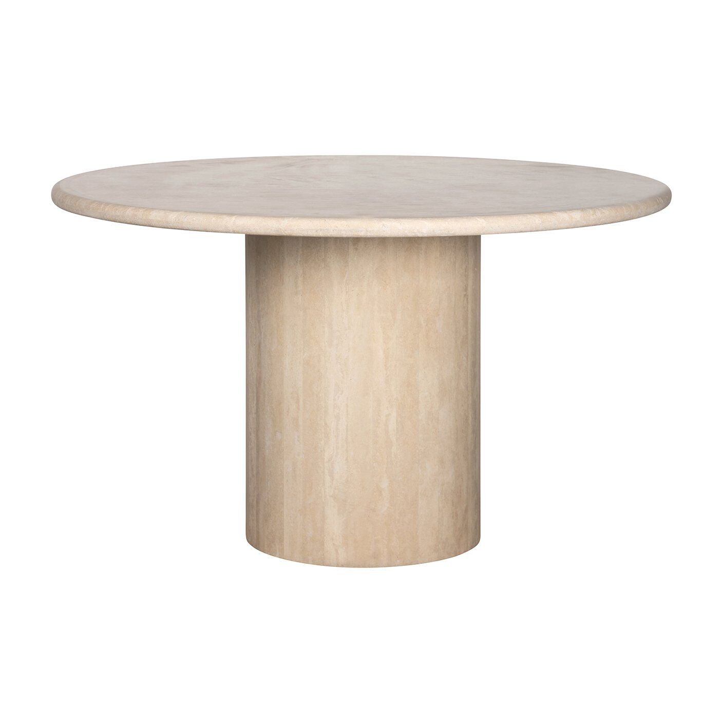 Ronde eettafel Renaissance in beige travertin – Richmond Interiors