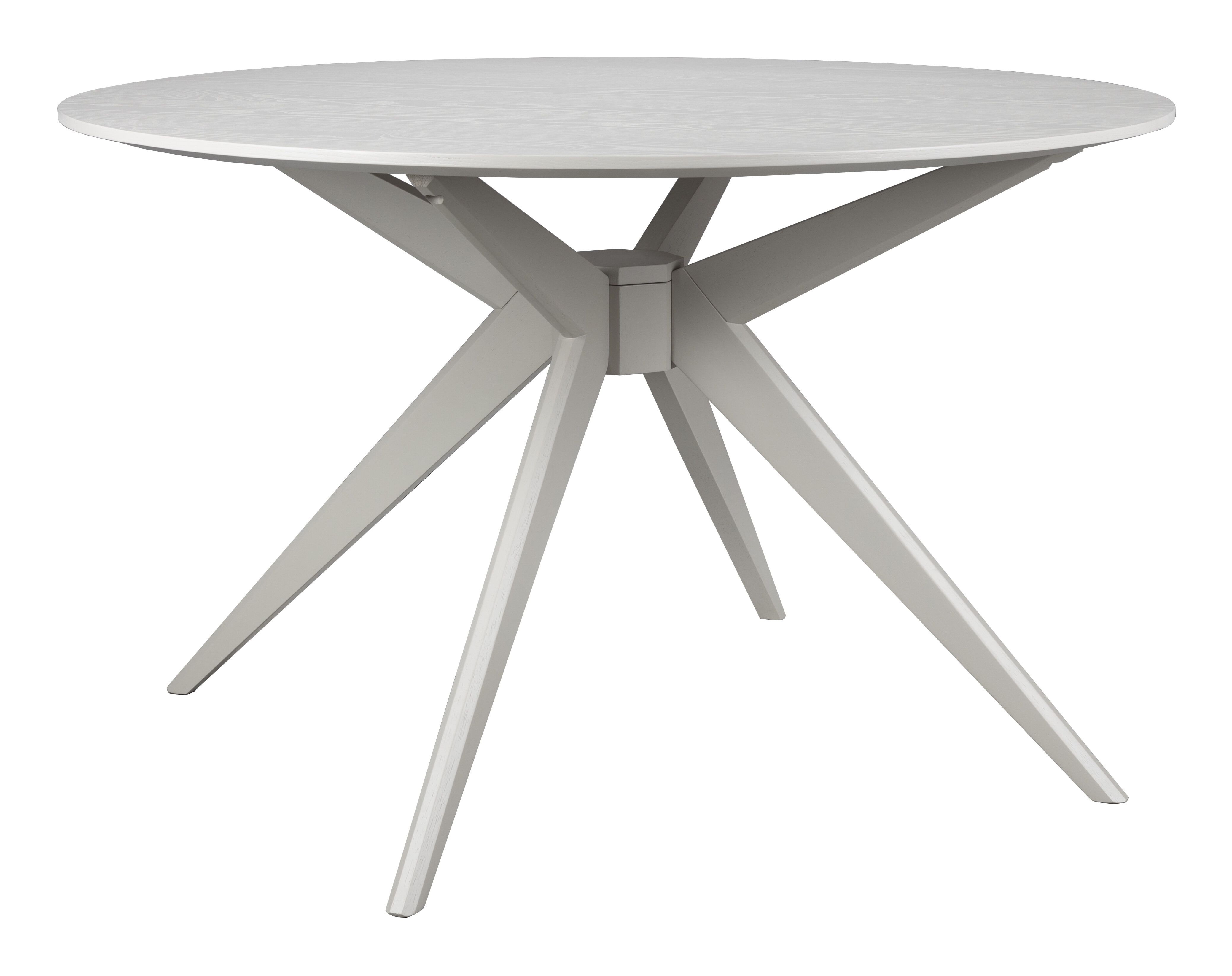 Ronde eettafel Valecia 122 cm – ZILT in warm beige