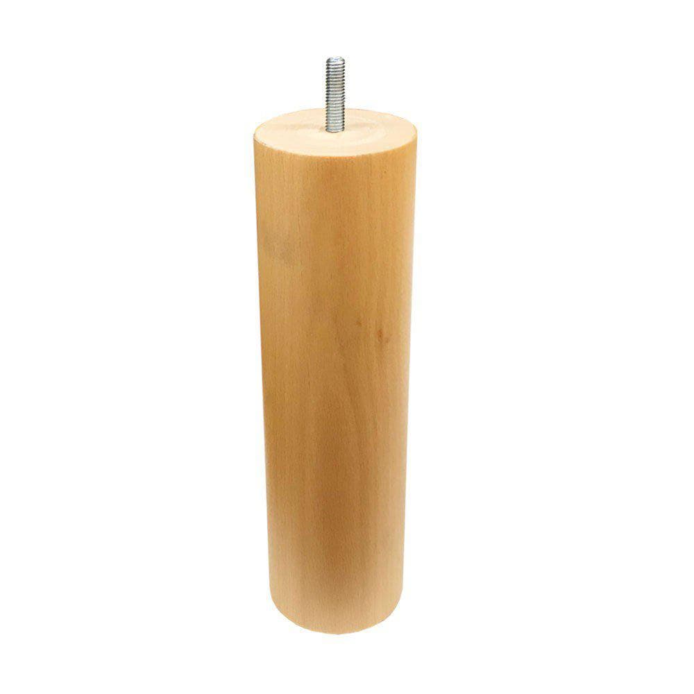 Ronde houten meubelpoot Ø 5,5 cm – 20 cm hoog (M8) van Furniture Legs Europe