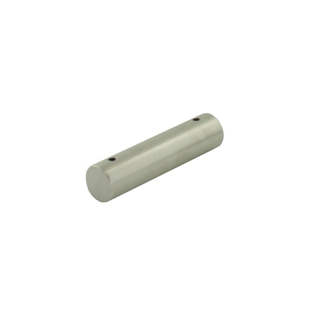 Ronde RVS-look meubelpoot van staal – 13 cm Ø, 3,2 cm dik – Furniture Legs Europe