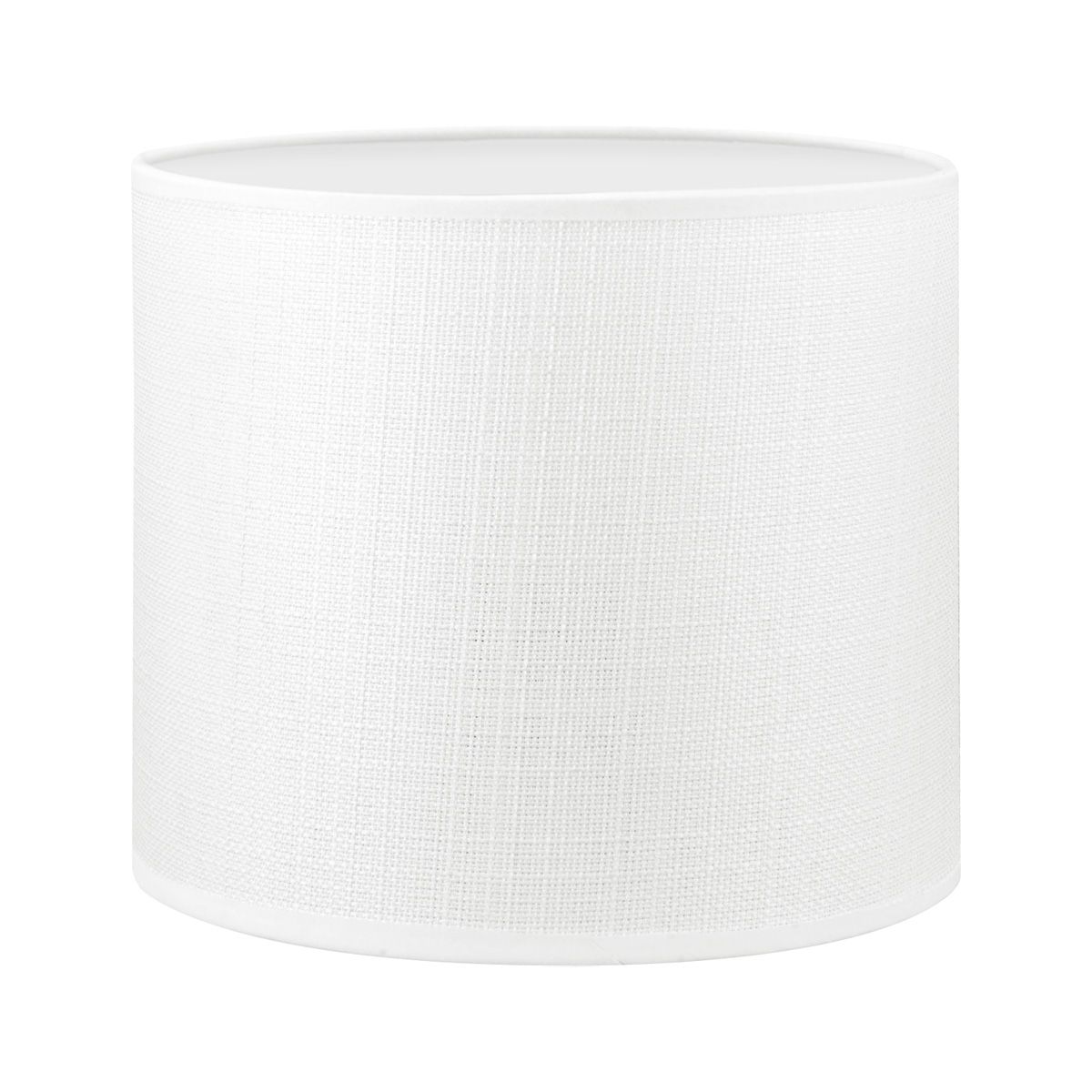 Ronde witte lampenkap Canvas 20 – luchtig design voor elk interieur