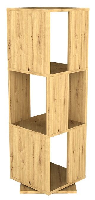 Rotator Ordnerkast Tower 108 cm – Draaibare mappenkast in artisan eiken | FD Furniture