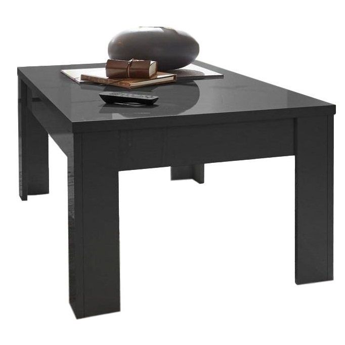 Salontafel Dama 122 cm – Moderne hoogglans grijze uitstraling voor elke woonkamer