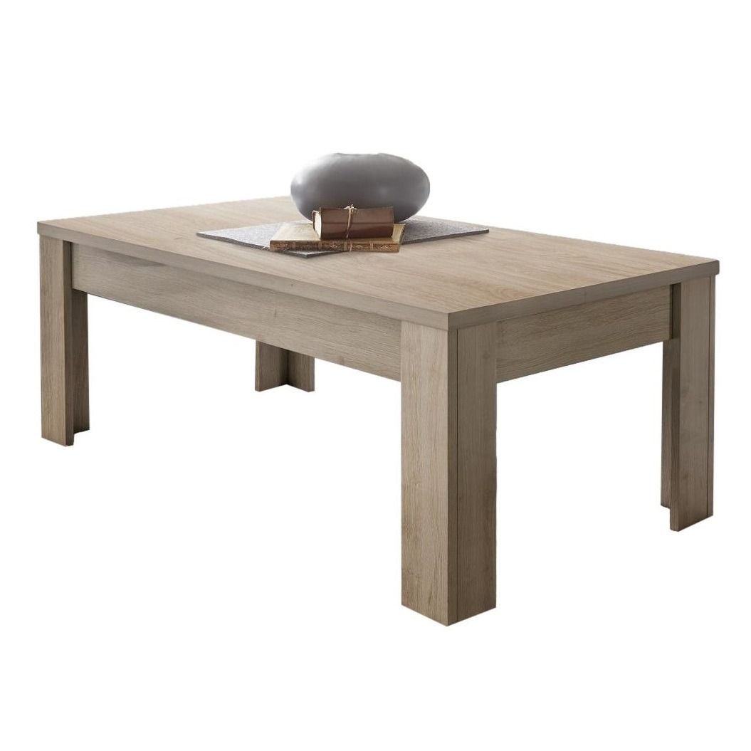 Salontafel Firenze – 122 cm breed in Cadiz eiken, Italiaans design