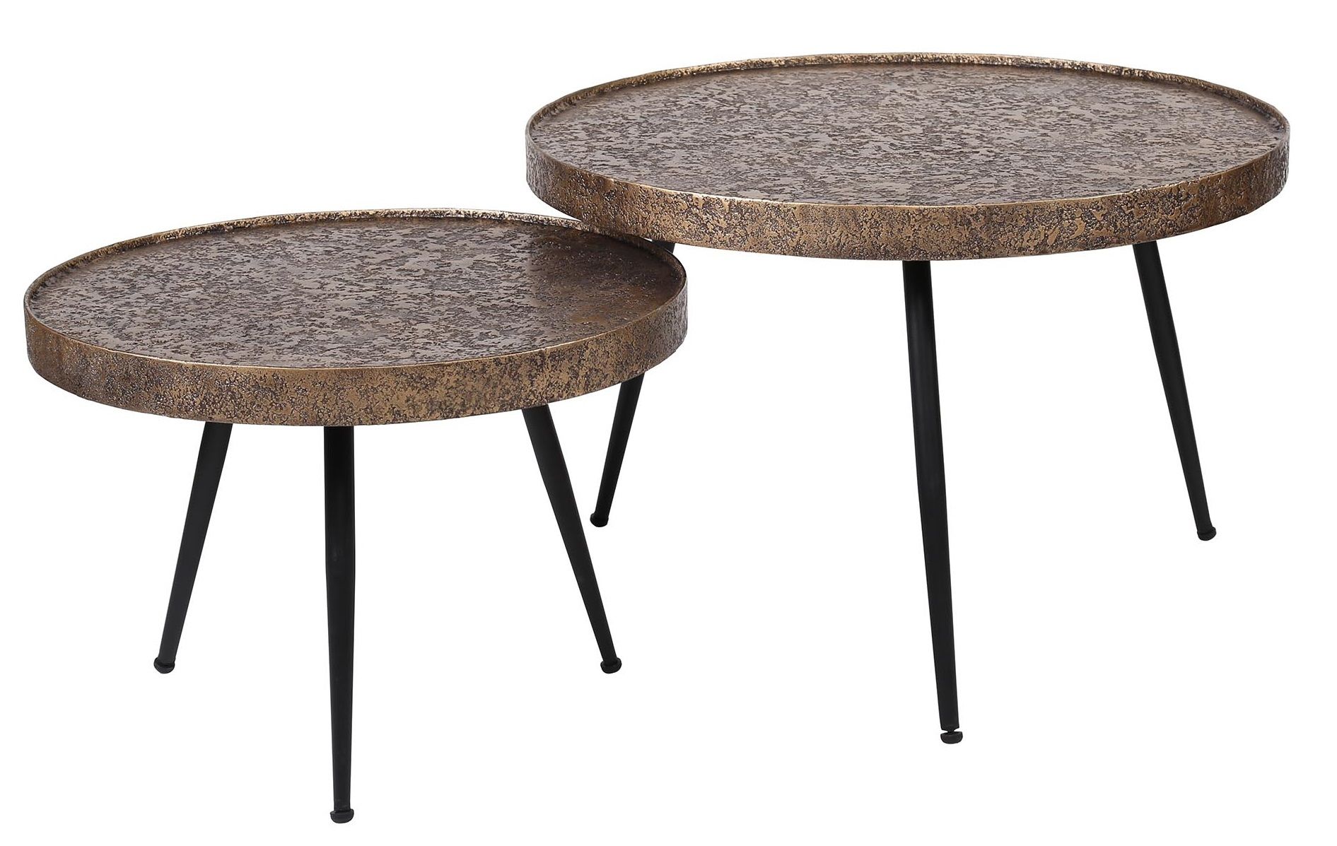 Salontafelset in antiek brons – Tijdloze stijl voor elke woonkamer