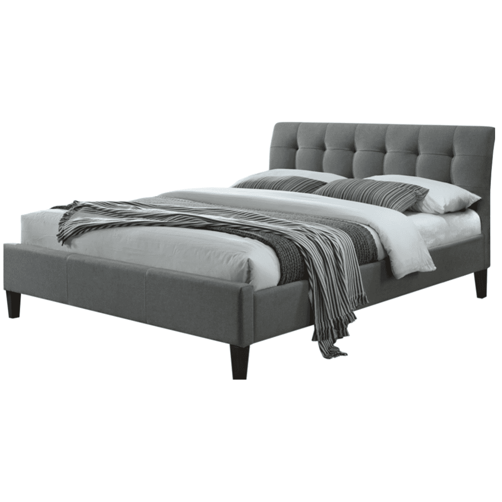 Samara Tweepersoonsbed 160×200 cm – Stijlvol en Functioneel in Grijs