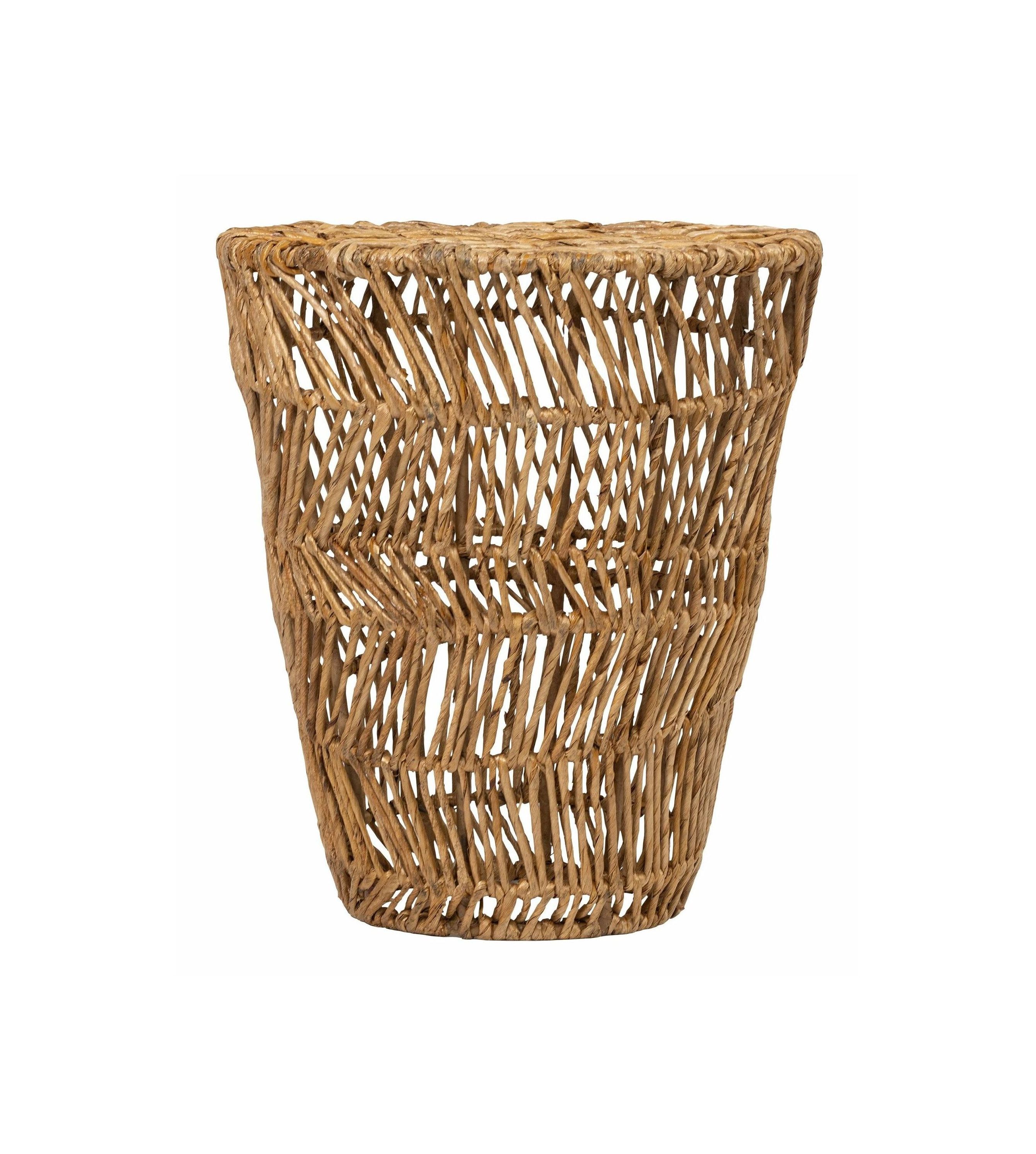 Santa Agnes ronde bijzettafel van abaca – natuurlijke elegantie van MUST Living