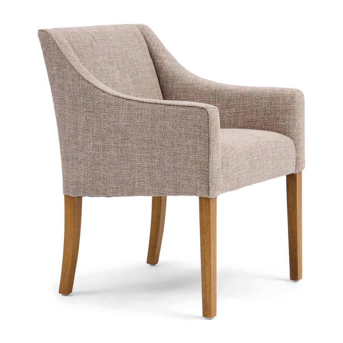Savile Row eetkamerstoel in Bright Taupe – stijlvol comfort van Rivièra Maison