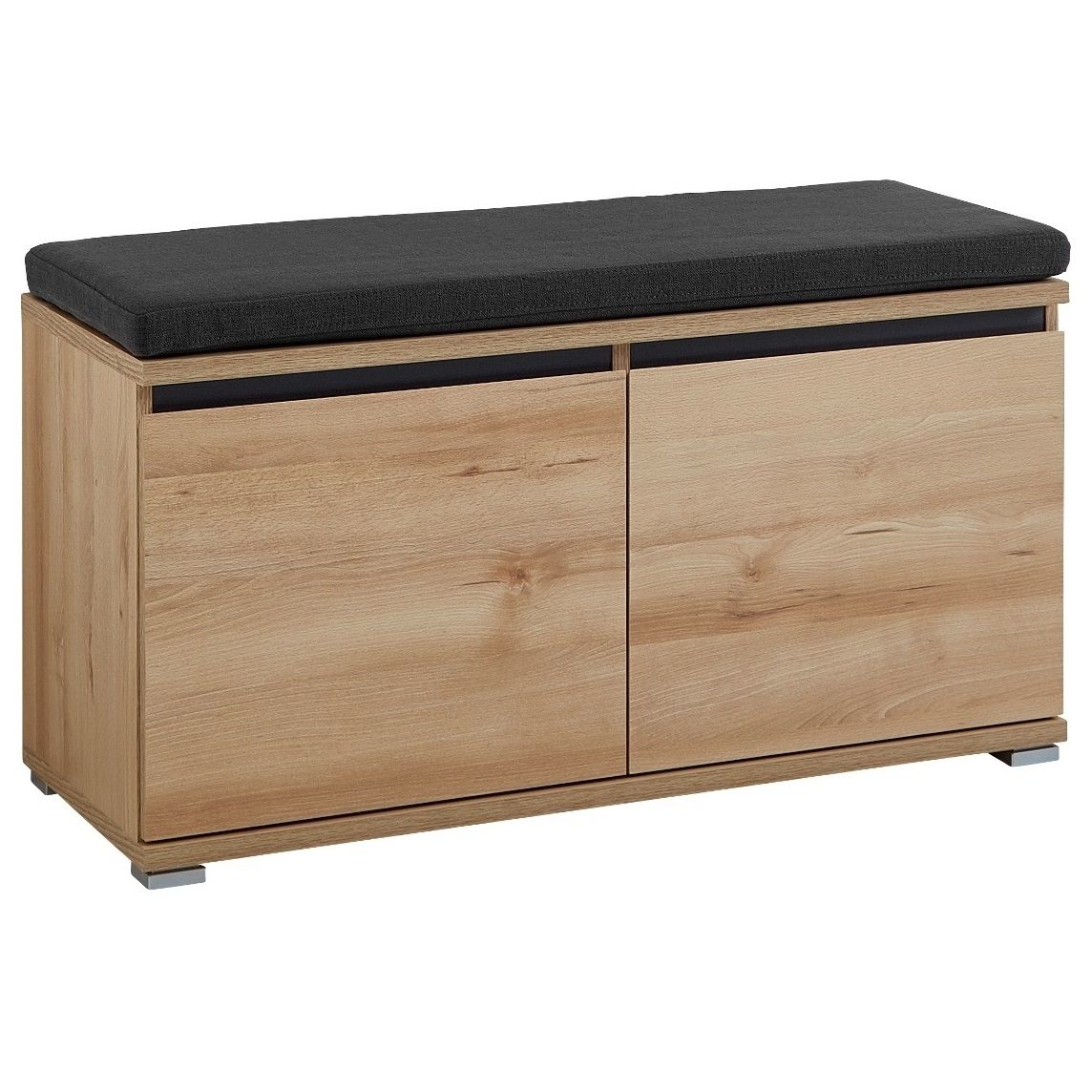 Schoenenbank Lenny – Elegante opbergoplossing in edel beuken (52 cm)