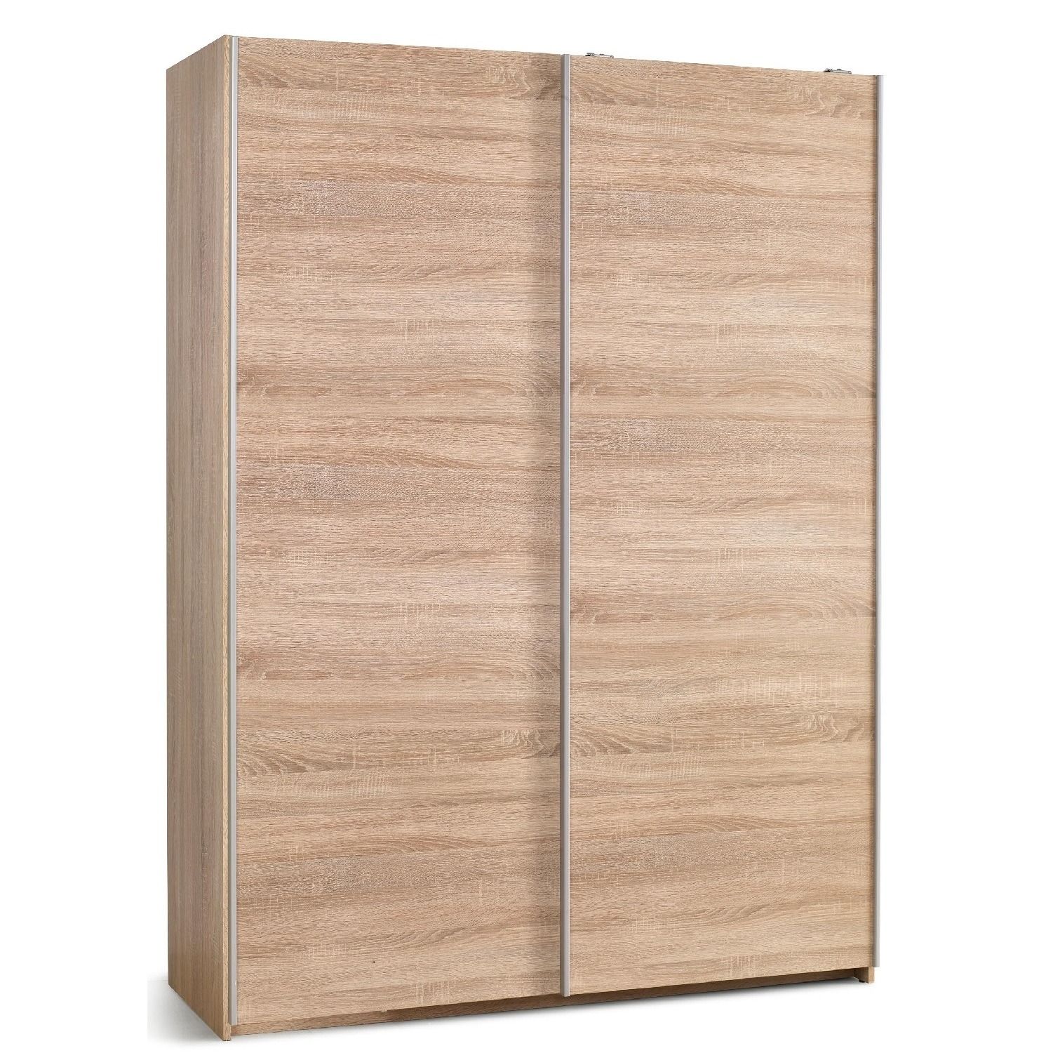 Schuifdeurkast Lima 153 cm – Moderne opbergruimte in sonoma eiken
