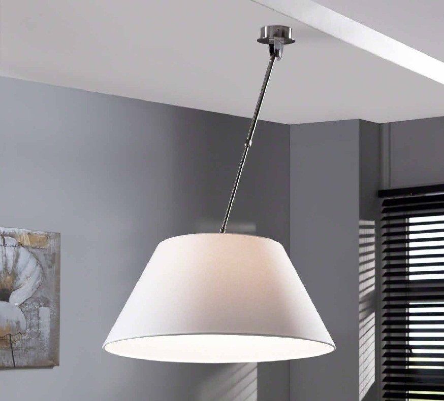 Softy plafondlamp in wit – warme gloed, modern design