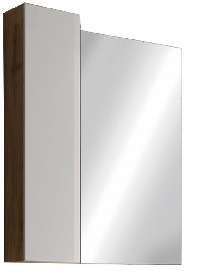 Spiegelkast Hamburg 78 cm – Elegante Badkameropslag met LED