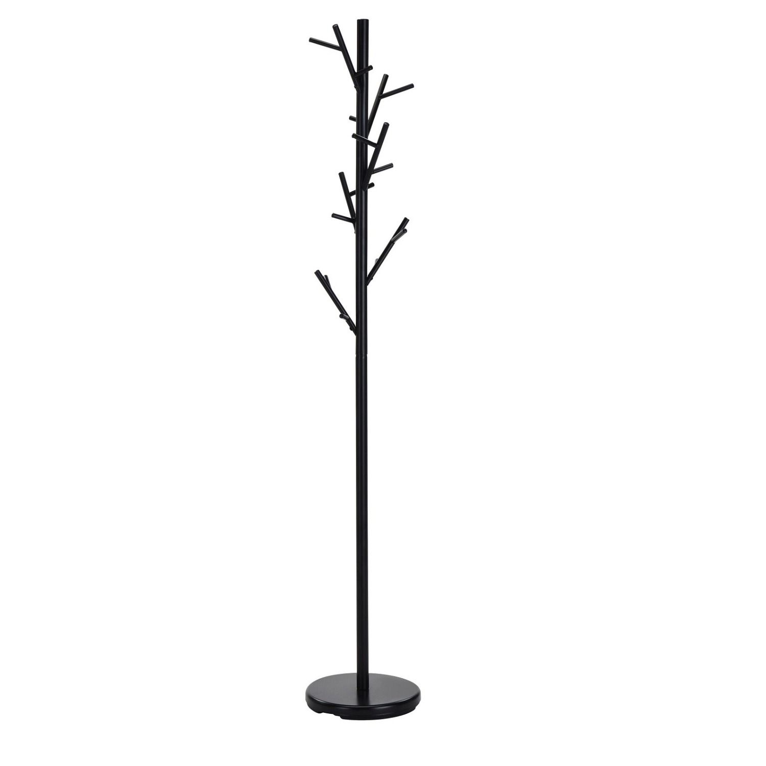 Staande Kapstok Tree – Modern Zwart Design van 176 cm Hoog