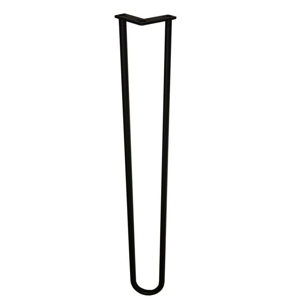 Stalen black hairpin poten Ø 1,6 cm – 85 cm hoogte van Furniture Legs Europe