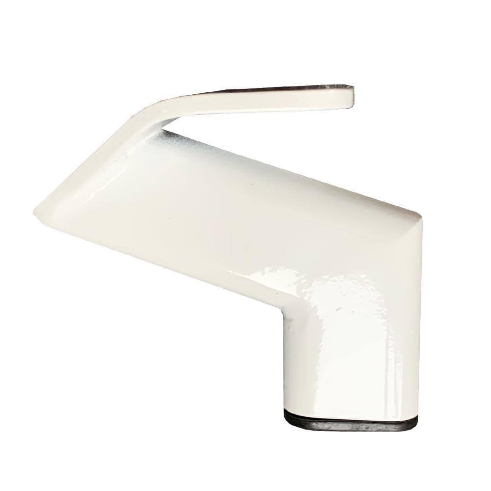 Stalen meubelpoot wit design – 11,5 × 2 cm, 10 cm hoog – Furniture Legs Europe