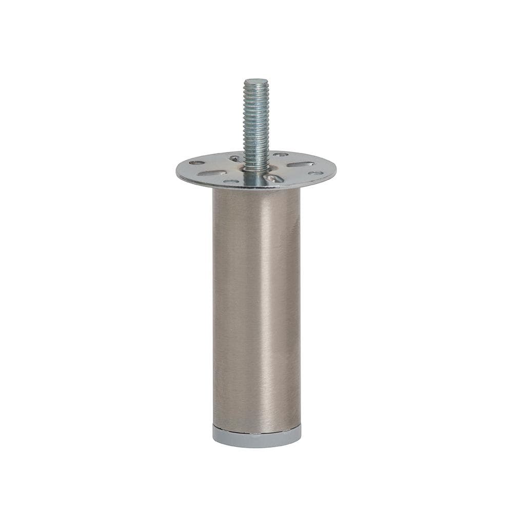Stalen Meubelpoten RVS Look Ø 2,5 cm – 8 cm Hoog (M8) – Furniture Legs Europe