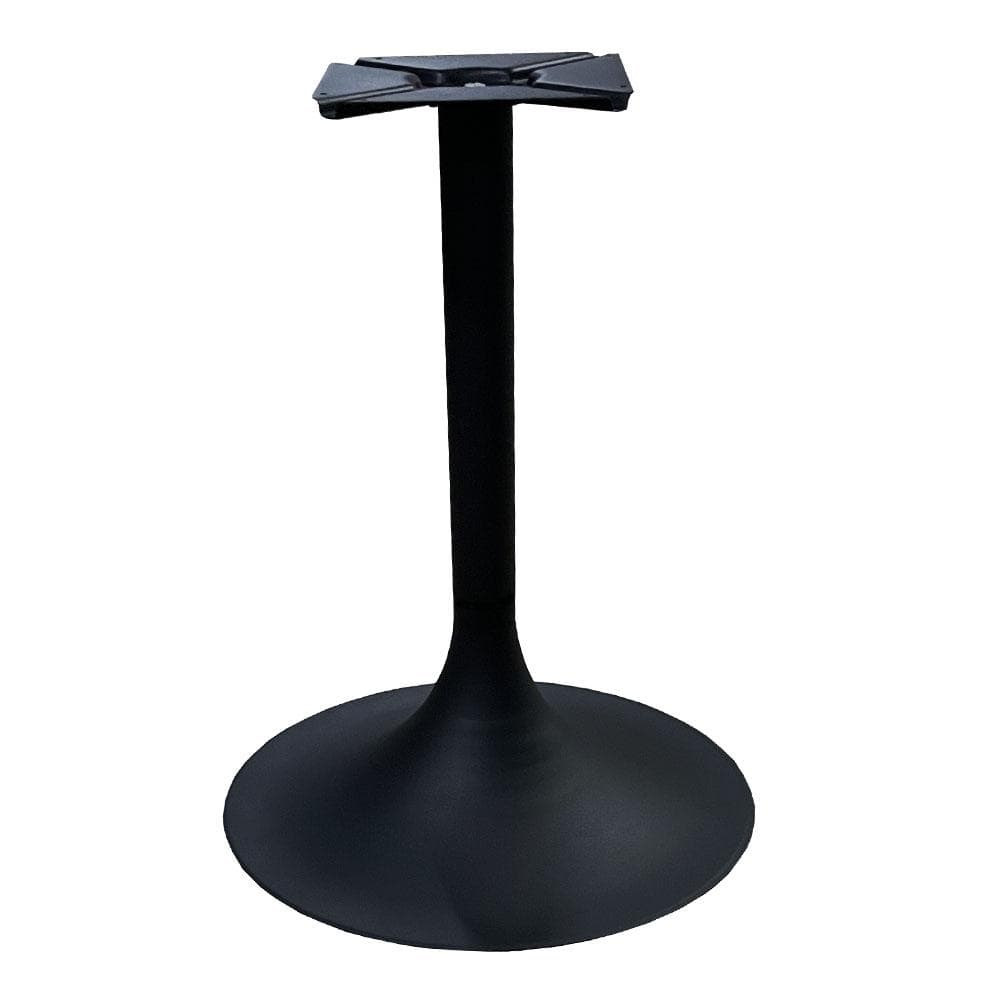 Stalen Tulip Tafelpoot – Zwart, Ø 6 cm, 72 cm Hoog