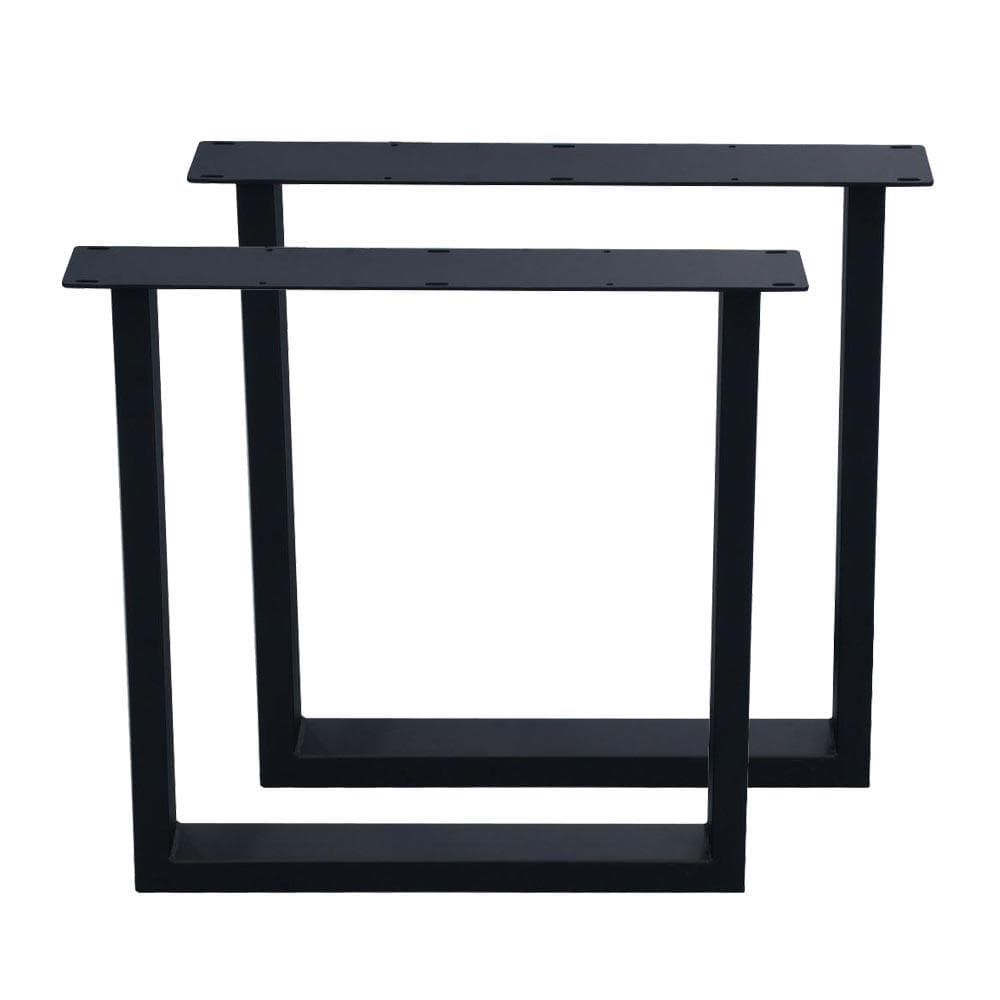 Stalen U‑tafelpoot zwart 72 cm – robuuste elegantie voor elke tafel