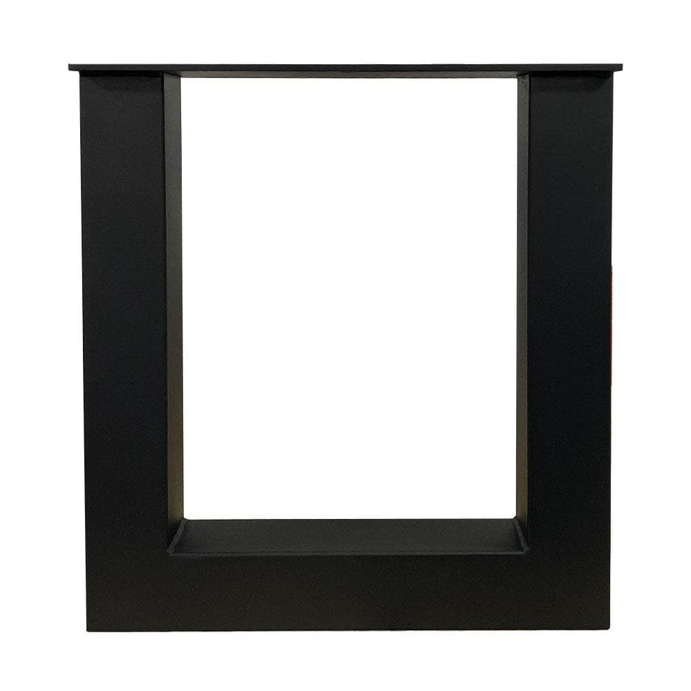 Stalen U‑tafelpoot zwart – stevige, strakke basis voor elke tafel
