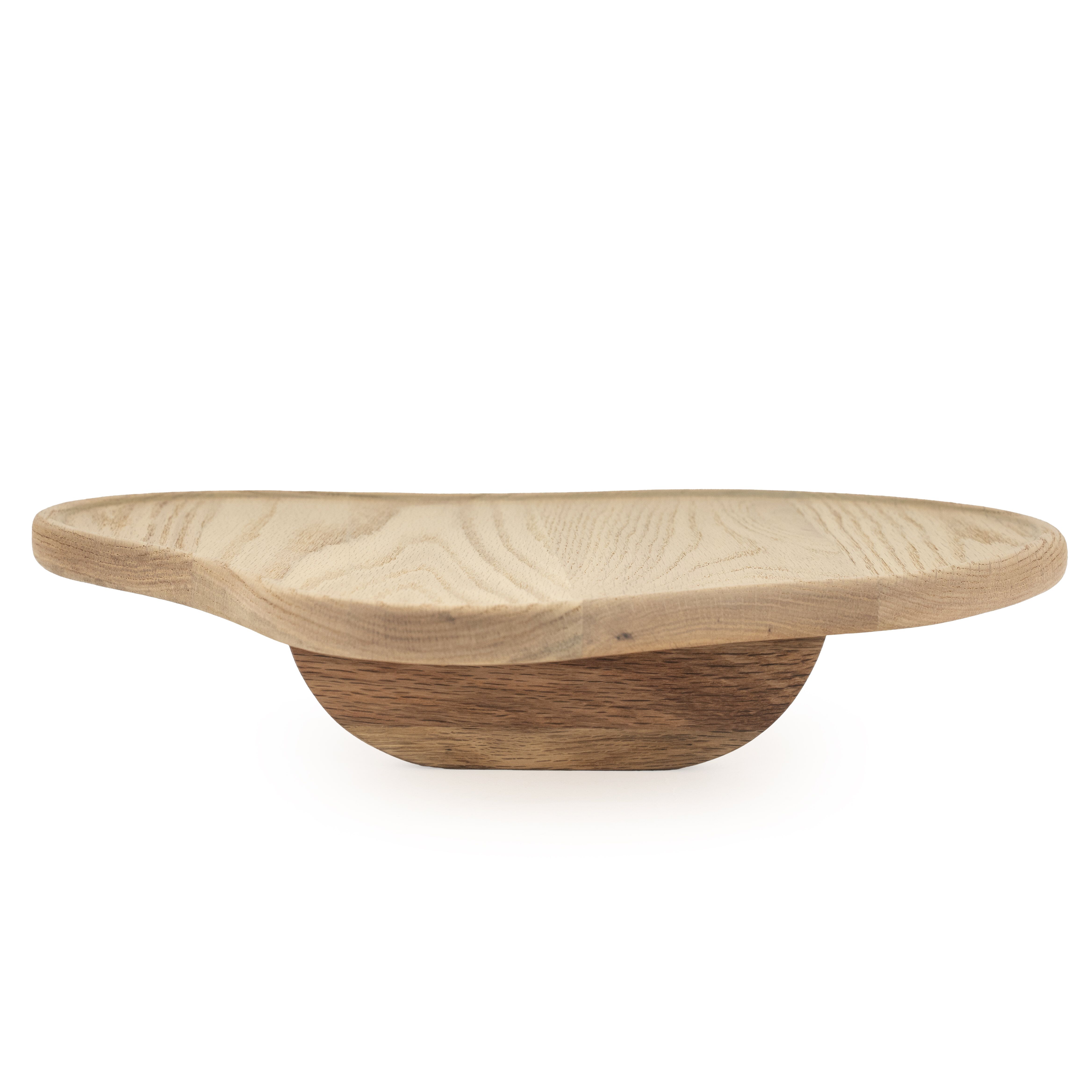 Stijlvol By‑Boo dienblad in natuur eiken – praktisch en elegant