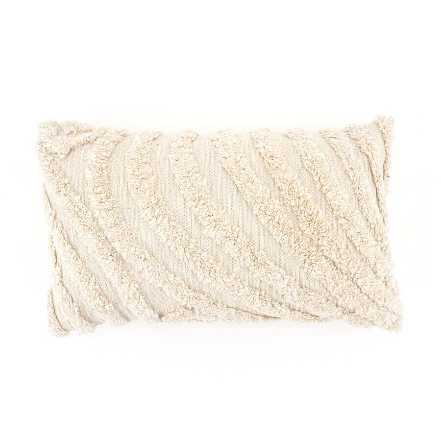 Stijlvol By‑Boo kussen Sabi – Off‑White 30 × 50 cm voor een frisse woonlook