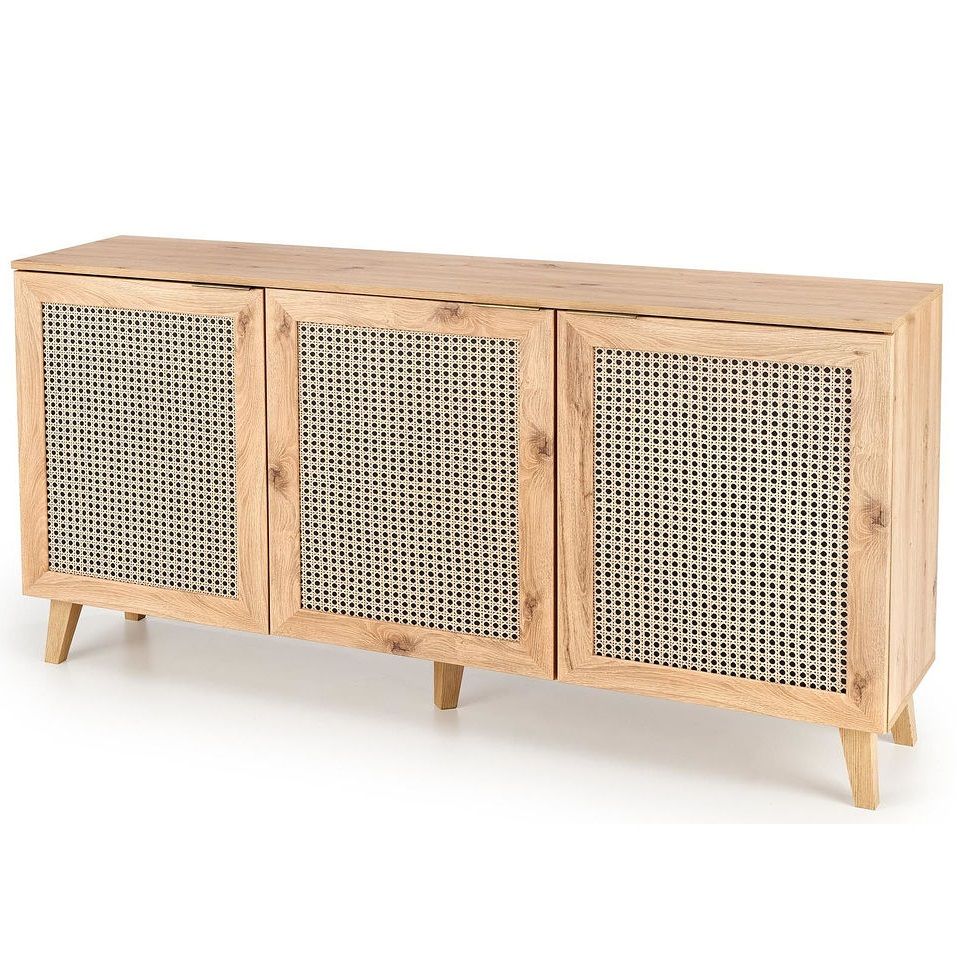 Stijlvol dressoir Borneo 160 cm – Artisan eiken met ruime opbergruimte