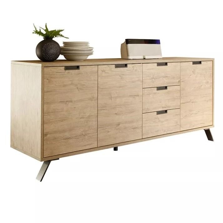Stijlvol Dressoir Palma 207 cm – Modern Sherwood eiken