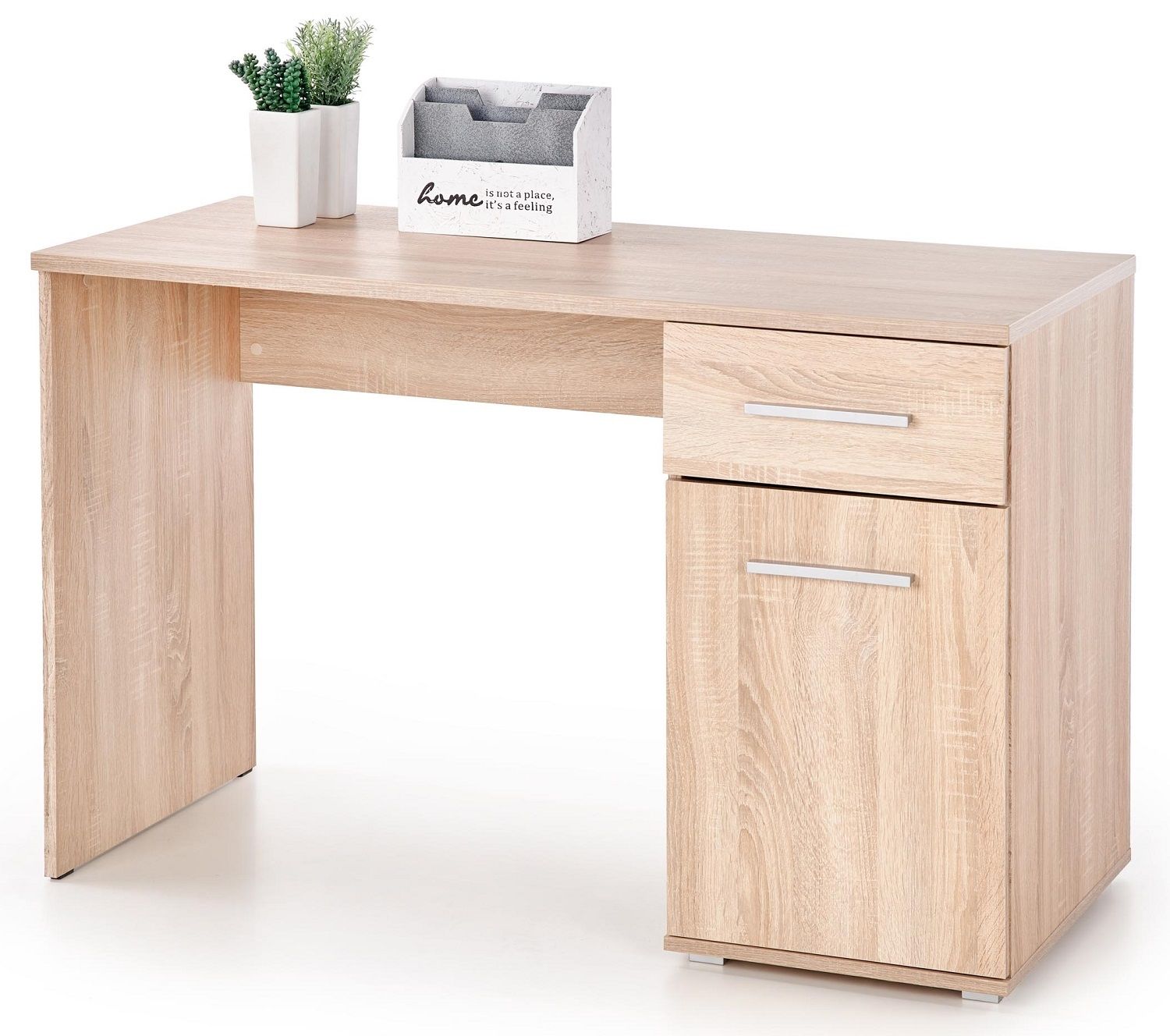 Stijlvol en functioneel: het Home Style computerbureau Lima 120 cm in sonoma eiken