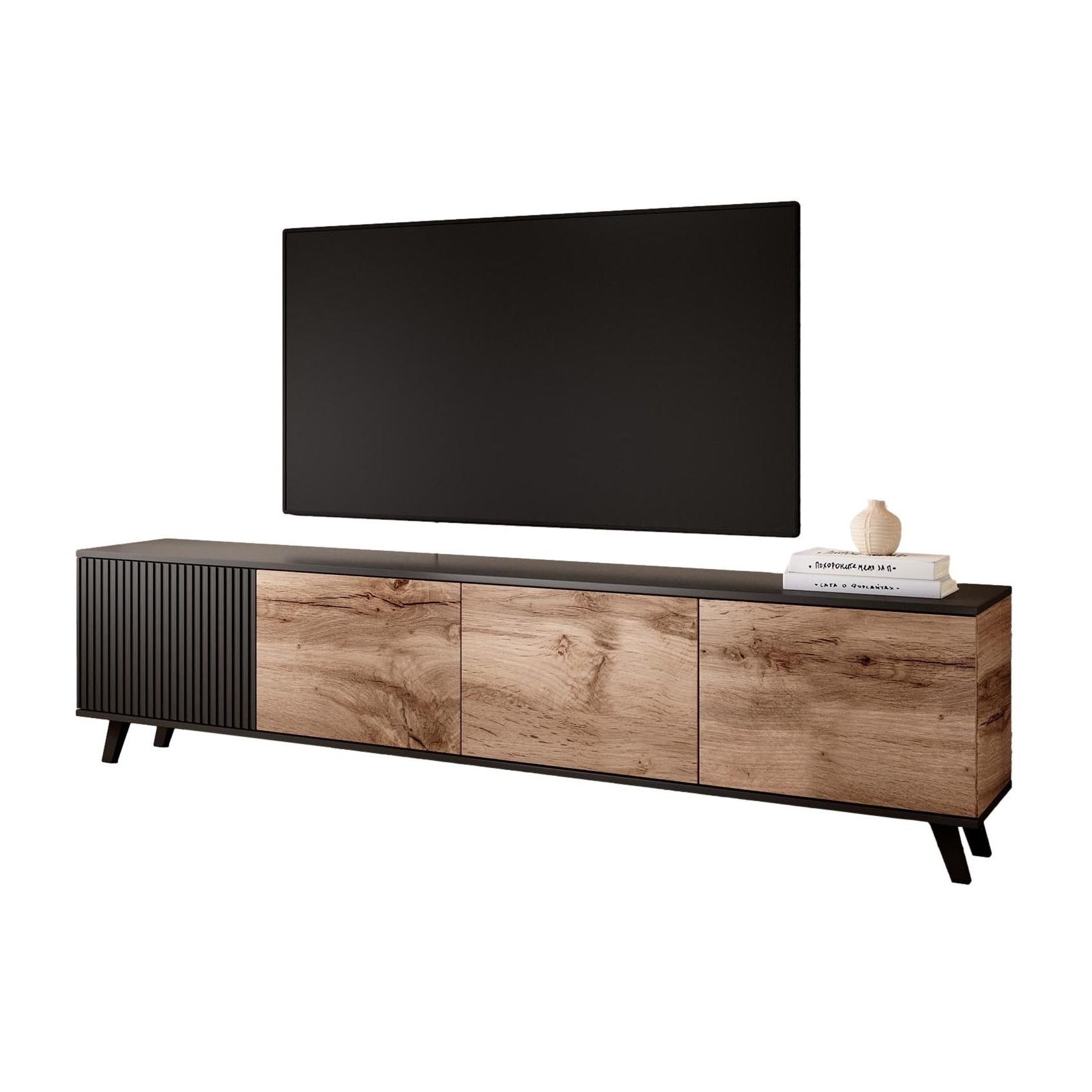 Stijlvol en praktisch TV‑meubel Random – 200 cm breed