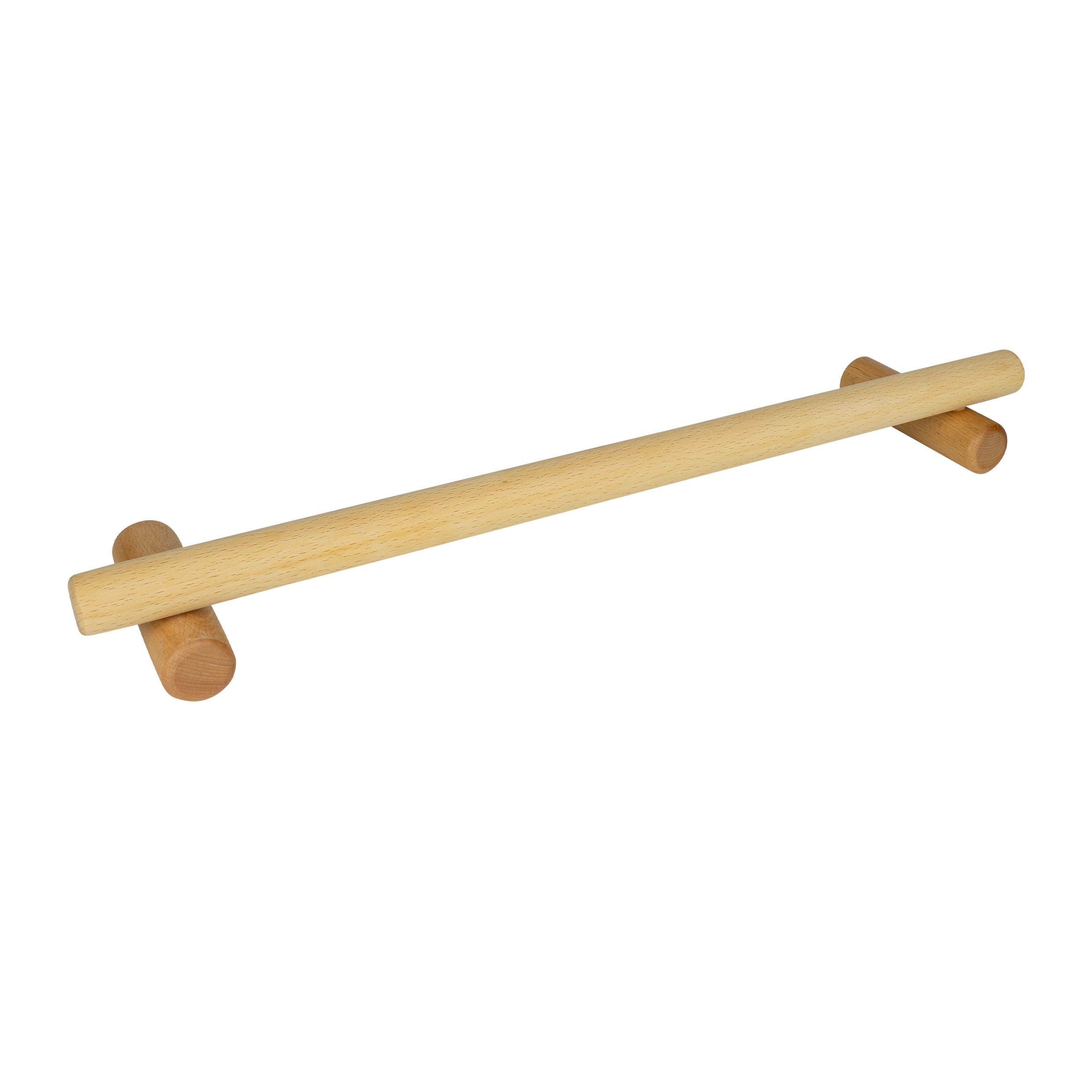 Stijlvol houten wandkledingrek van 45 cm – QUVIO