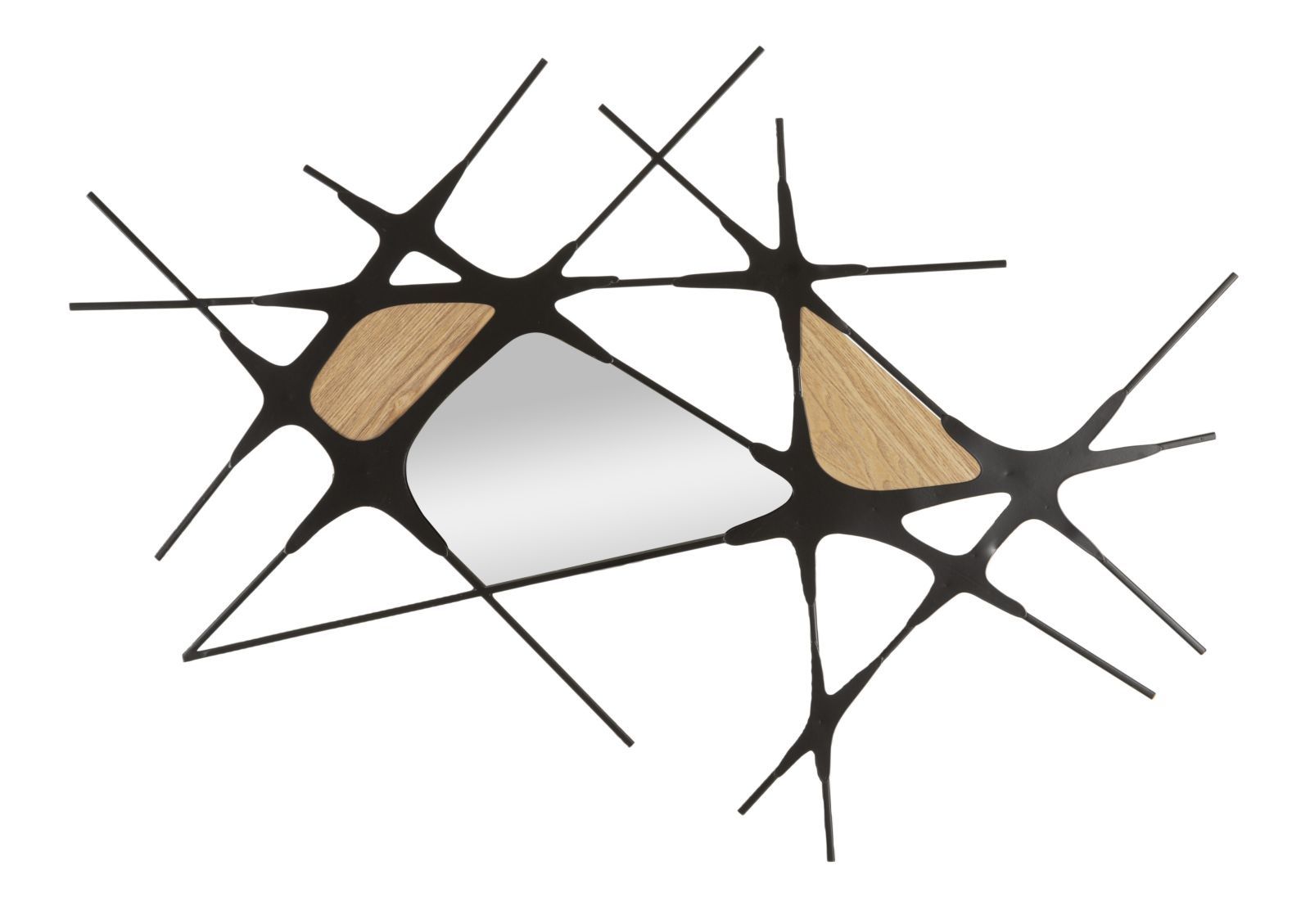 Stijlvol Muurijzeren Paneel van Mauro Ferretti – 114 cm × 2 cm × 80 cm