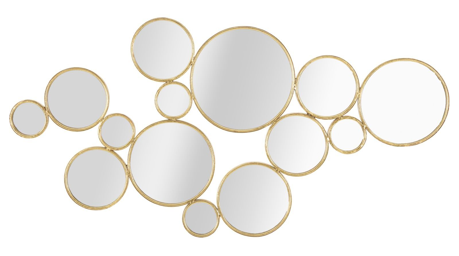 Stijlvol wandpaneel met spiegel van Mauro Ferretti – 100 × 2,3 × 51,5 cm