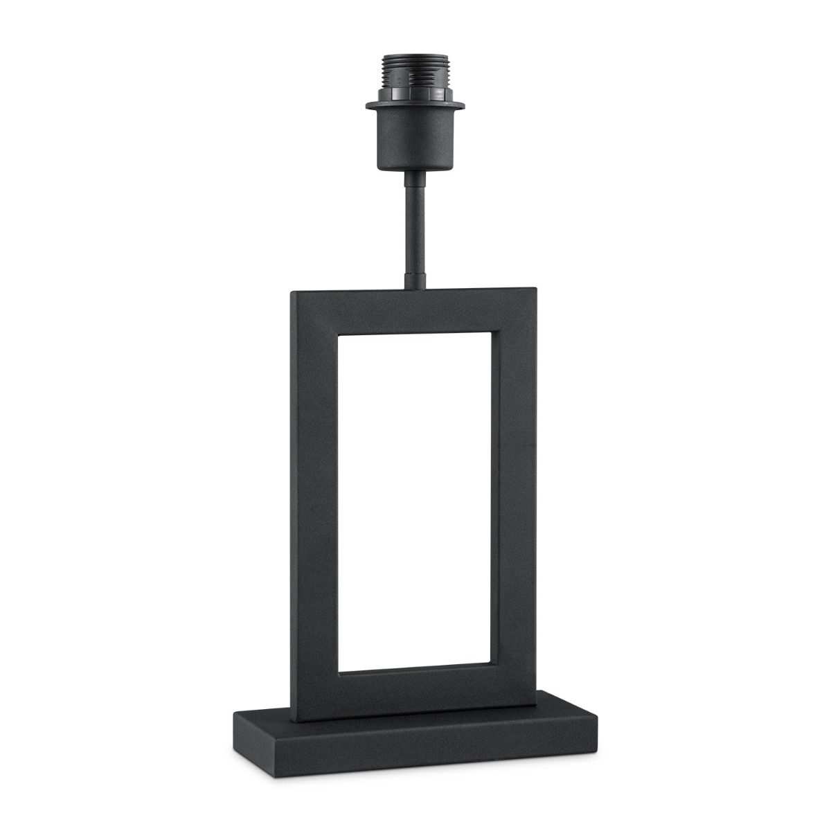 Stijlvol Zwart Modern Bedlampje – Compacte Metalen Tafellamp met Schakelaar