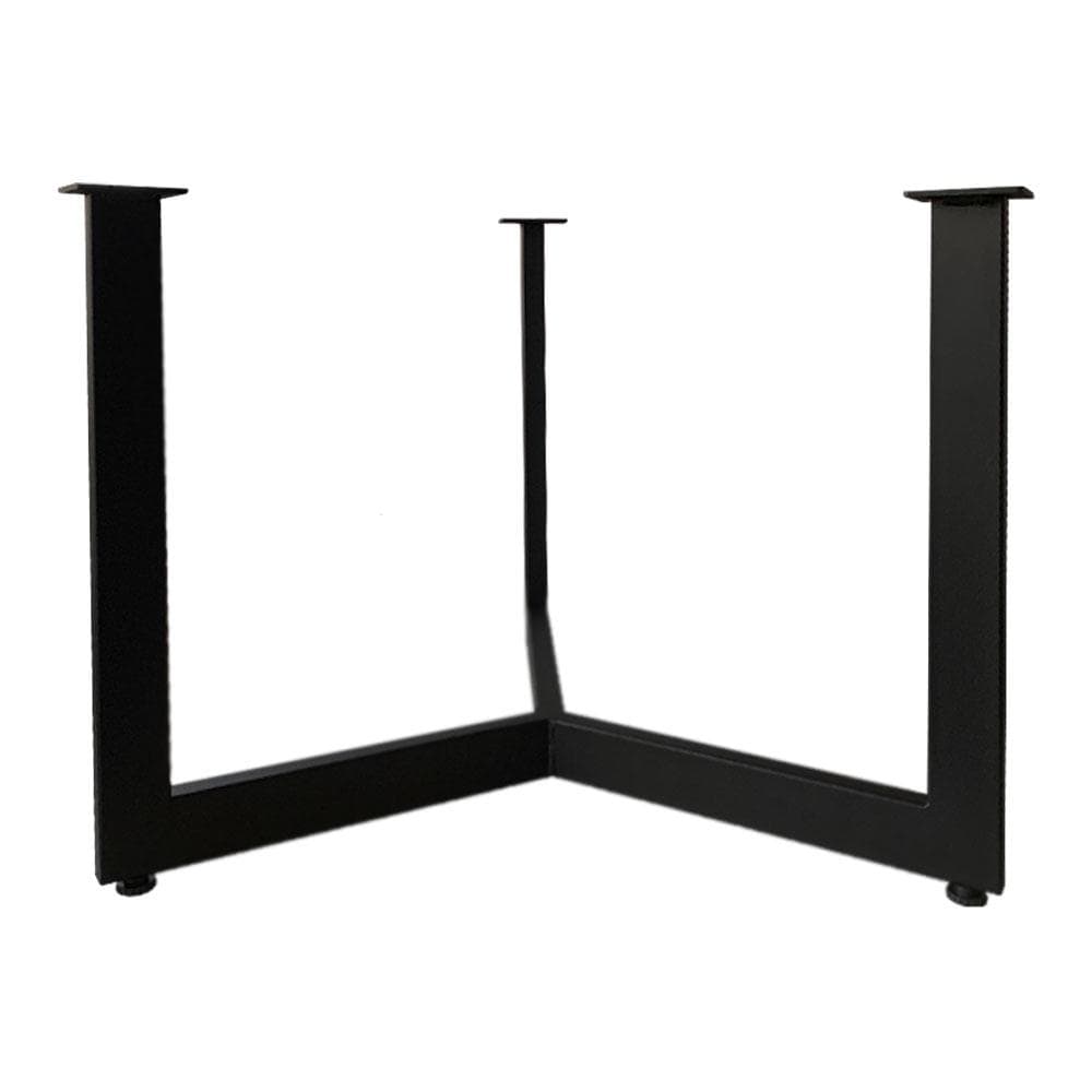 Stijlvol Zwart Stalen Salononderstel Ø 59 cm – Elegante Basis voor Jouw Zitmeubel