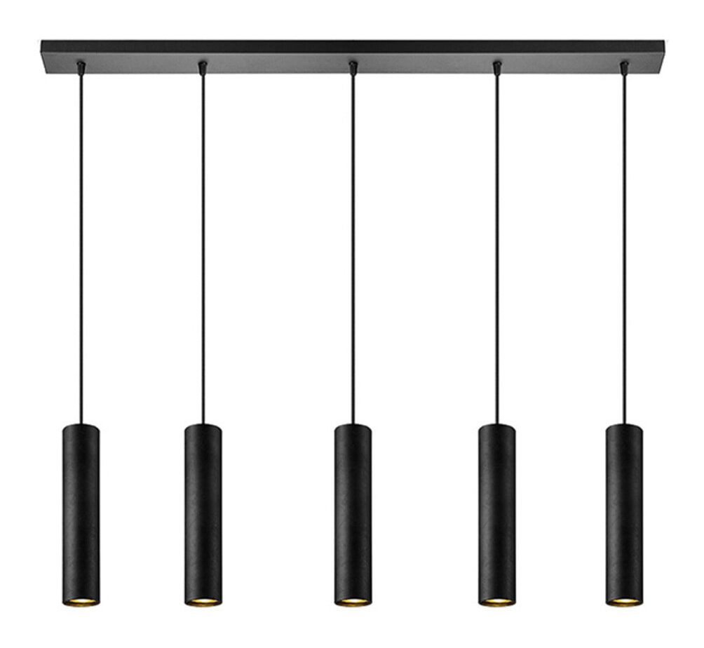 Stijlvolle 5‑lampen hanglamp LABEL51 Ferroli in zwart – een statement voor elke ruimte