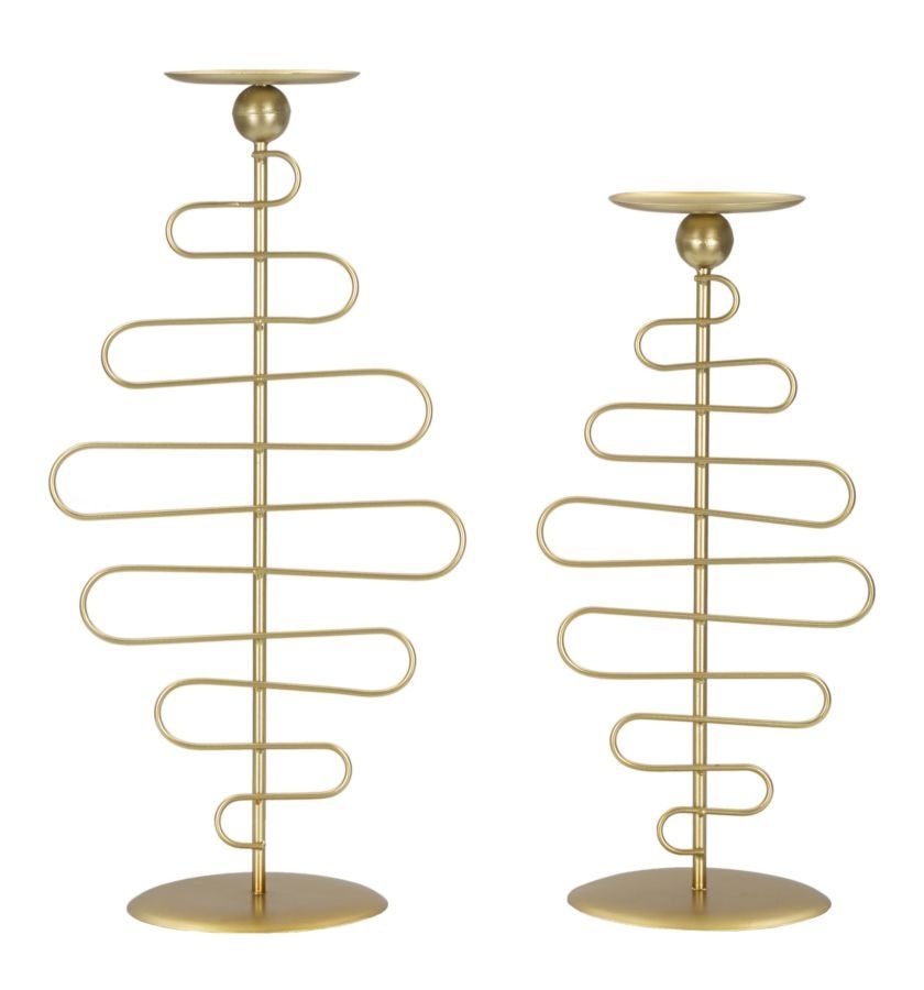 Stijlvolle ALID Kaarsenhouder Set – 2 elegante ontwerpen (20×16×43 cm)