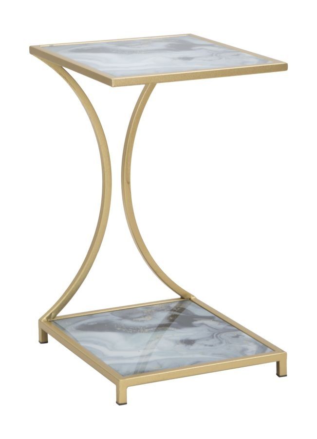 Stijlvolle compacte bijzettafel van Mauro Ferretti – 40 × 35 × 60 cm