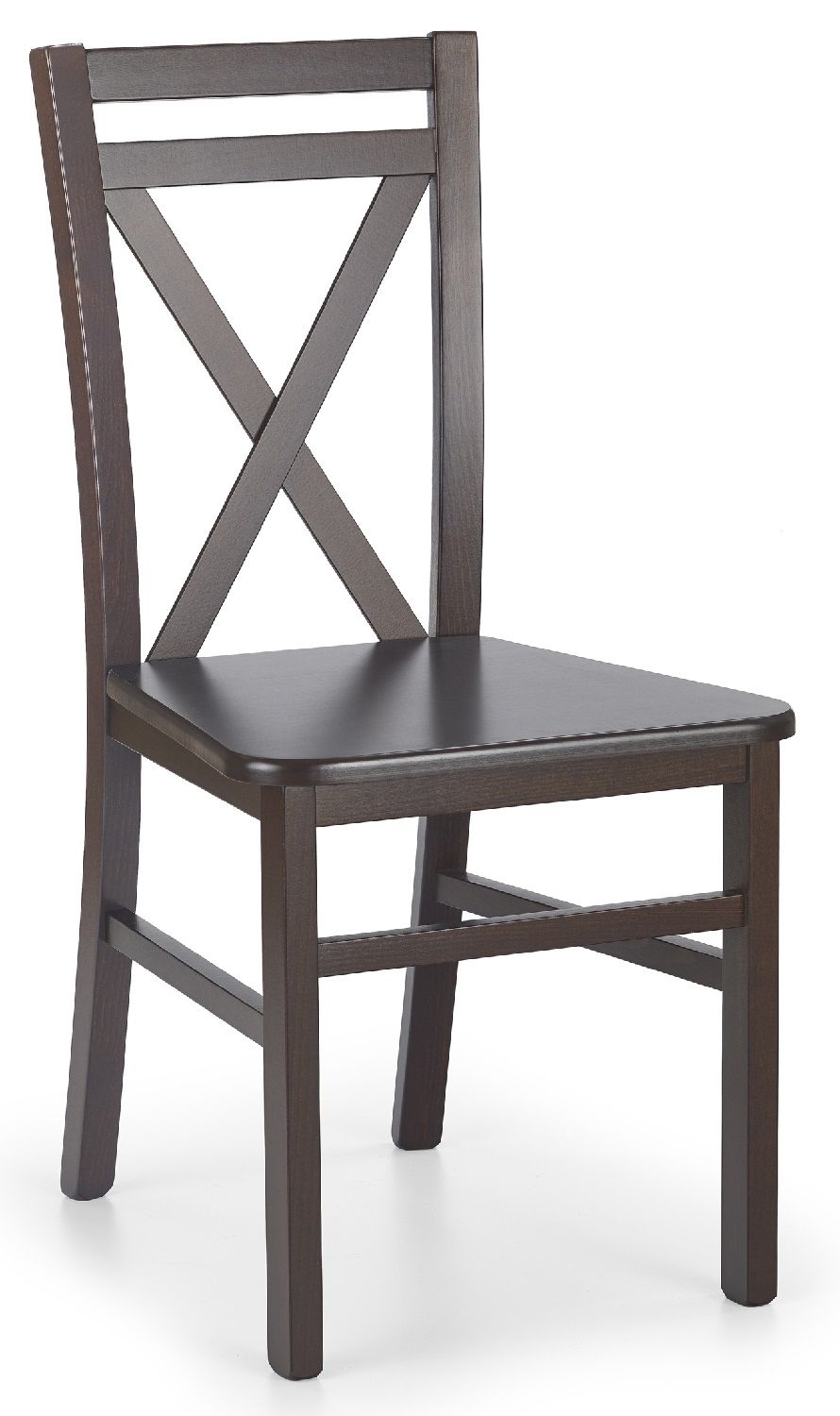 Stijlvolle eetkamerstoel Darius in warme walnoot – modern comfort voor elke tafel