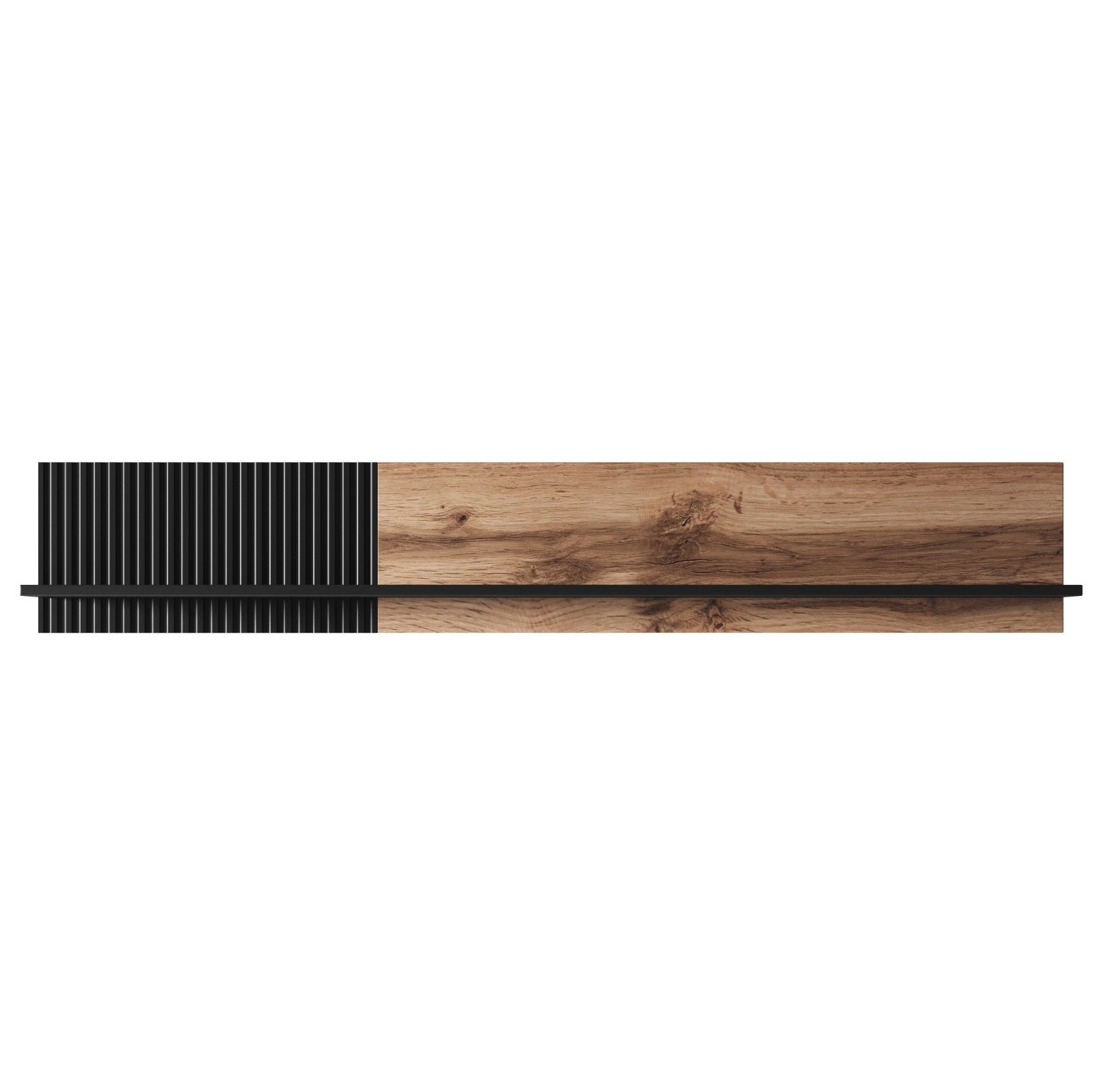 Stijlvolle eikenhouten boekenplank Random – 180 cm