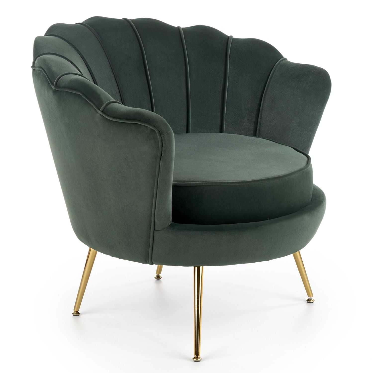 Stijlvolle groene Amorinito fauteuil – luxe zitcomfort voor jouw woonkamer